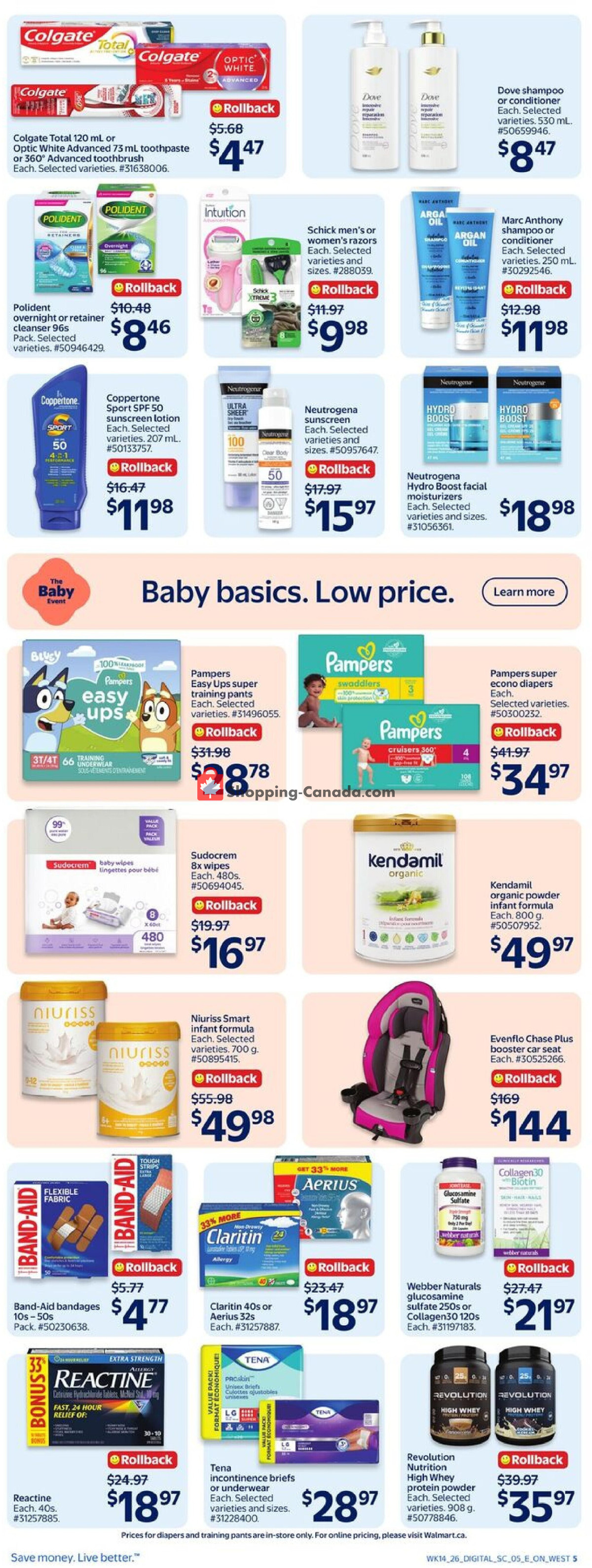 Walmart flyer from Thursday April 30, 2026 to Wednesday May 6, 2026 - page 10