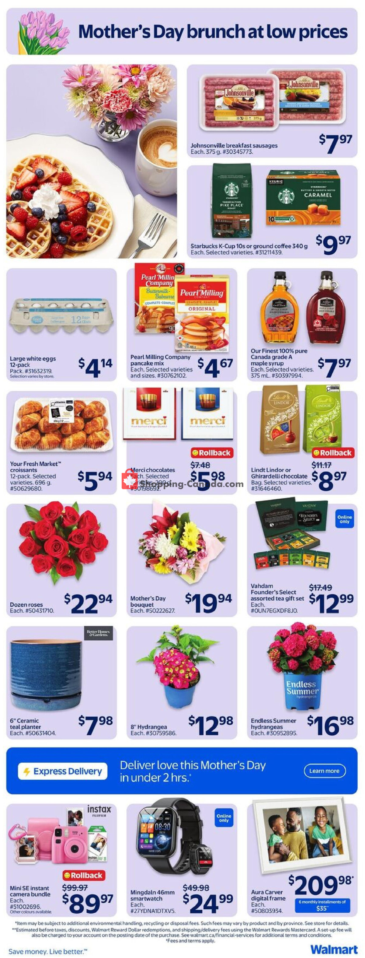 Walmart flyer from Thursday April 30, 2026 to Wednesday May 6, 2026 - page 13