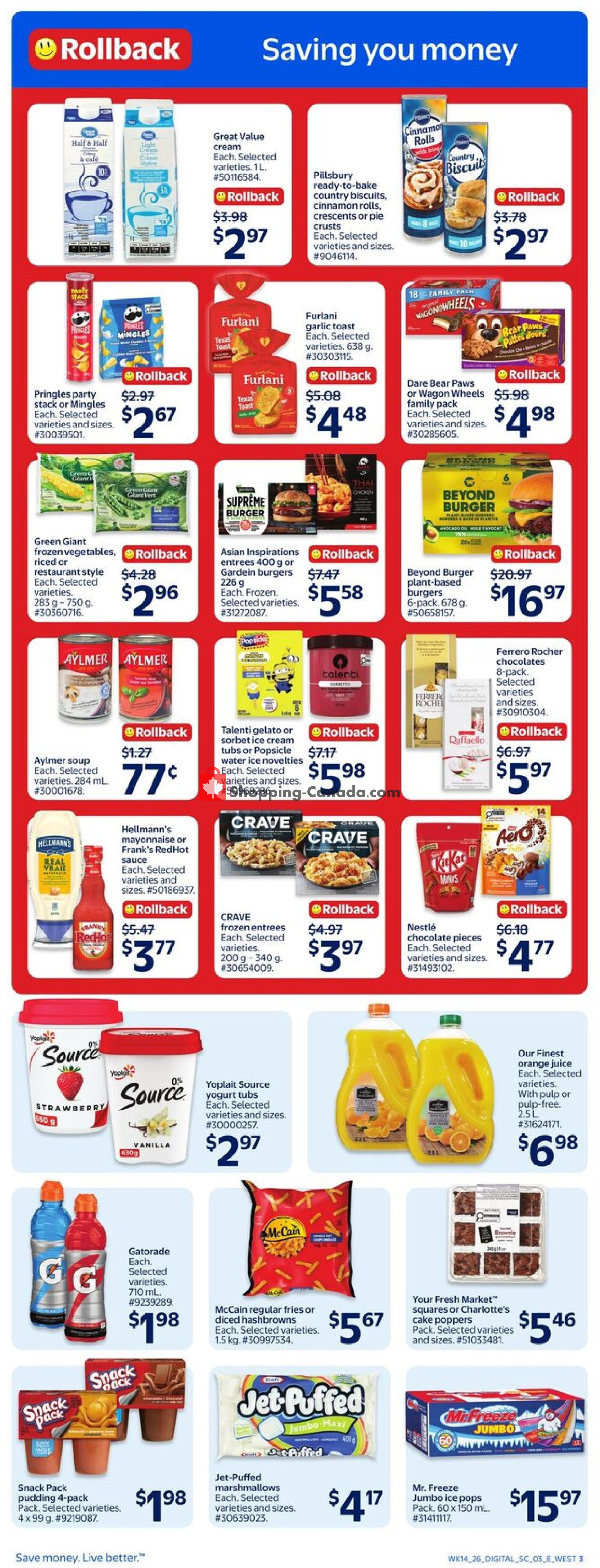 Walmart flyer from Thursday April 30, 2026 to Wednesday May 6, 2026 - page 6