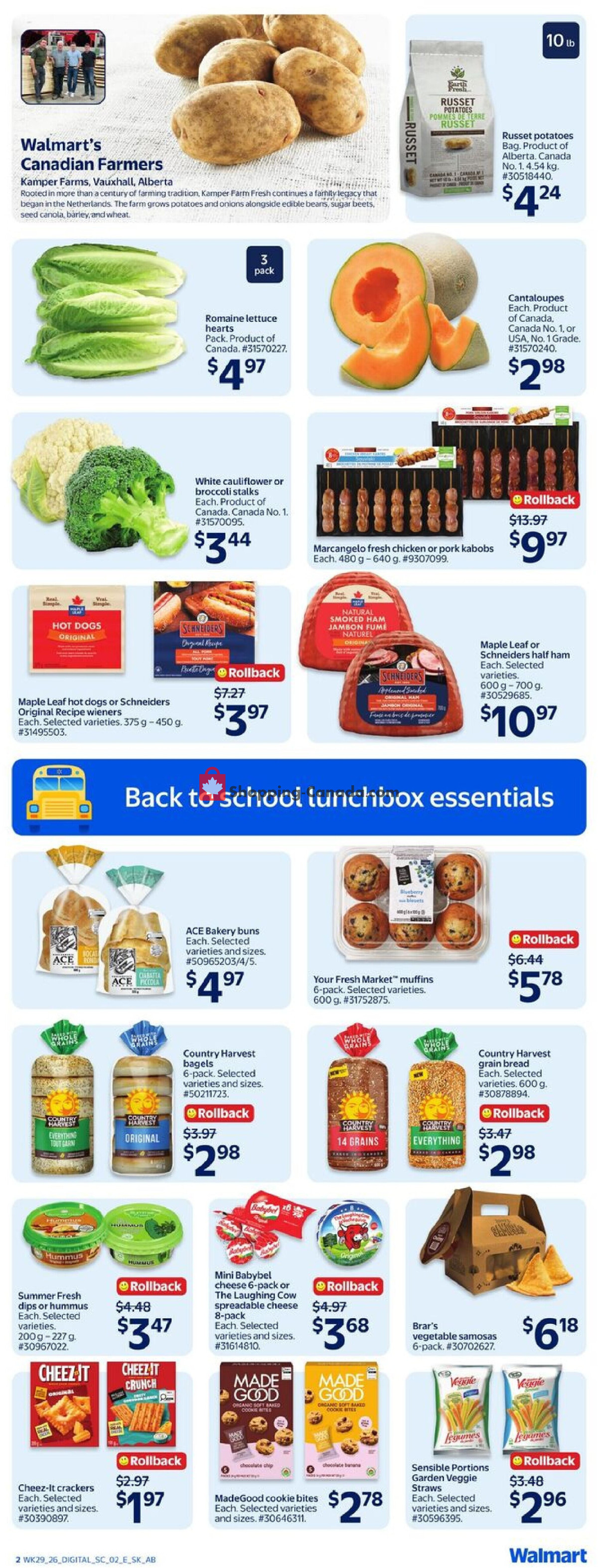 Walmart flyer from Thursday August 13, 2026 to Wednesday August 19, 2026 - page 3