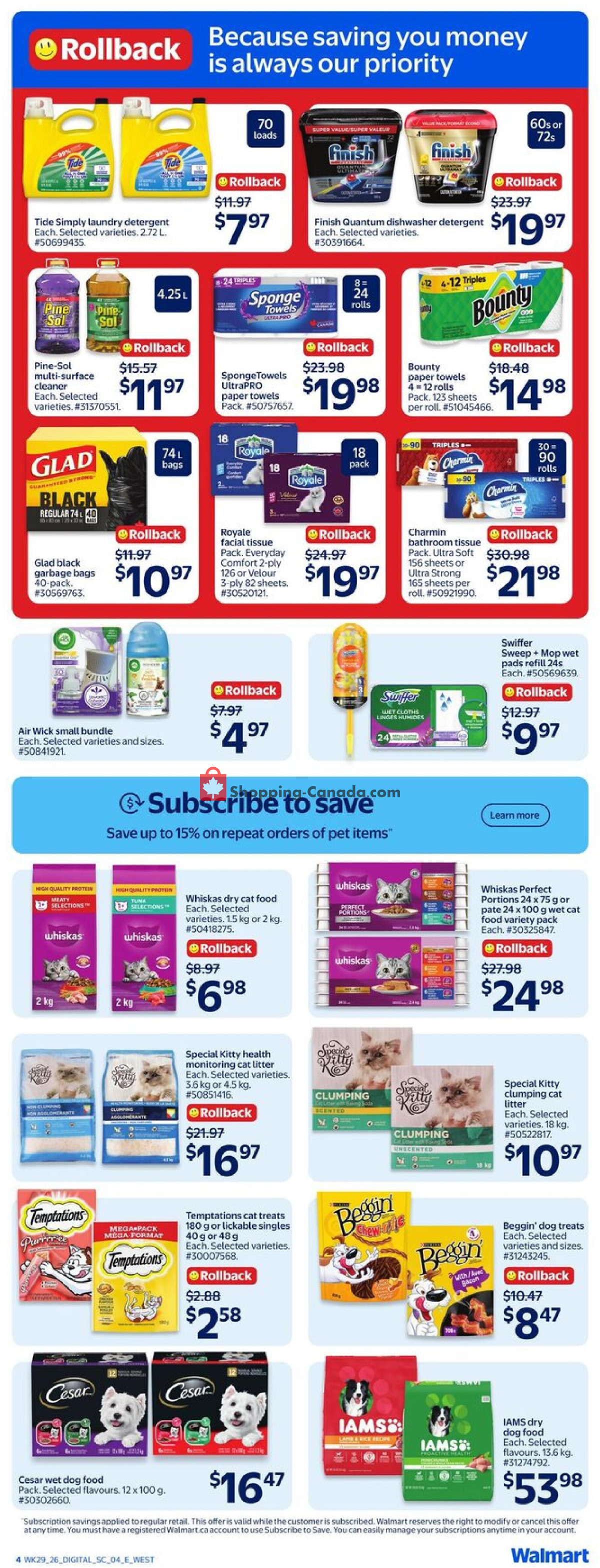 Walmart flyer from Thursday August 13, 2026 to Wednesday August 19, 2026 - page 6