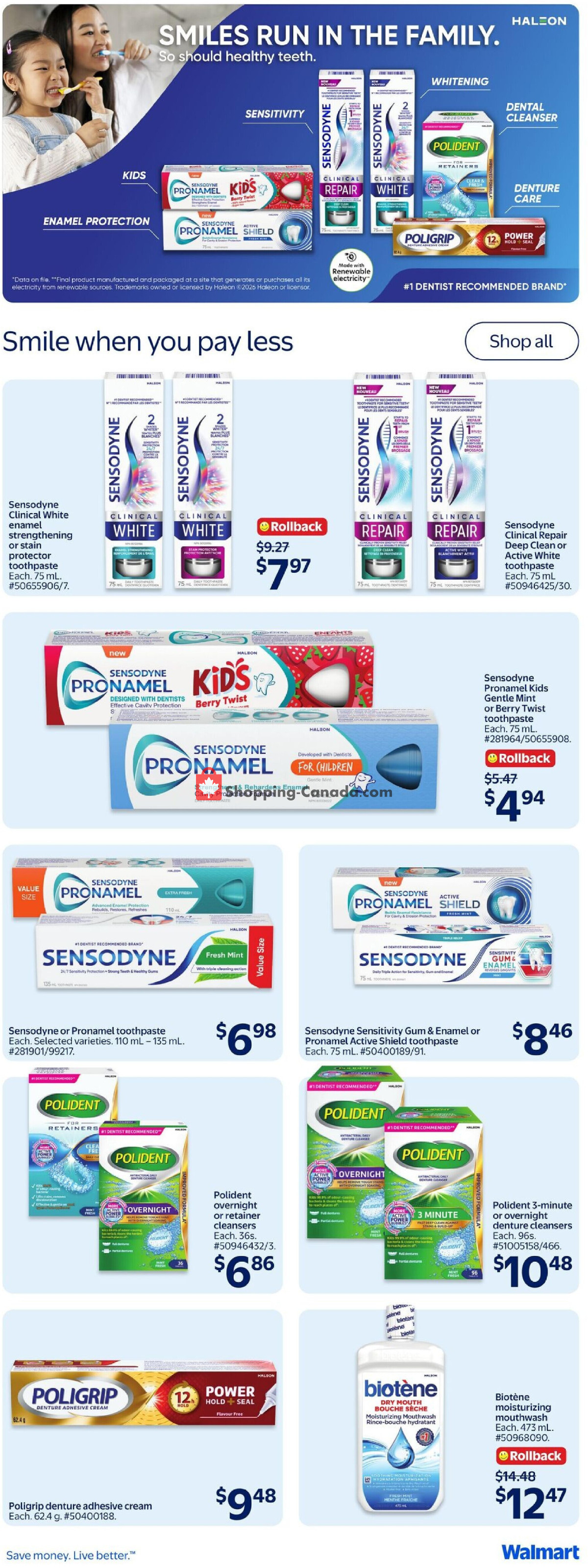 Walmart flyer from Thursday August 20, 2026 to Wednesday August 26, 2026 - page 14