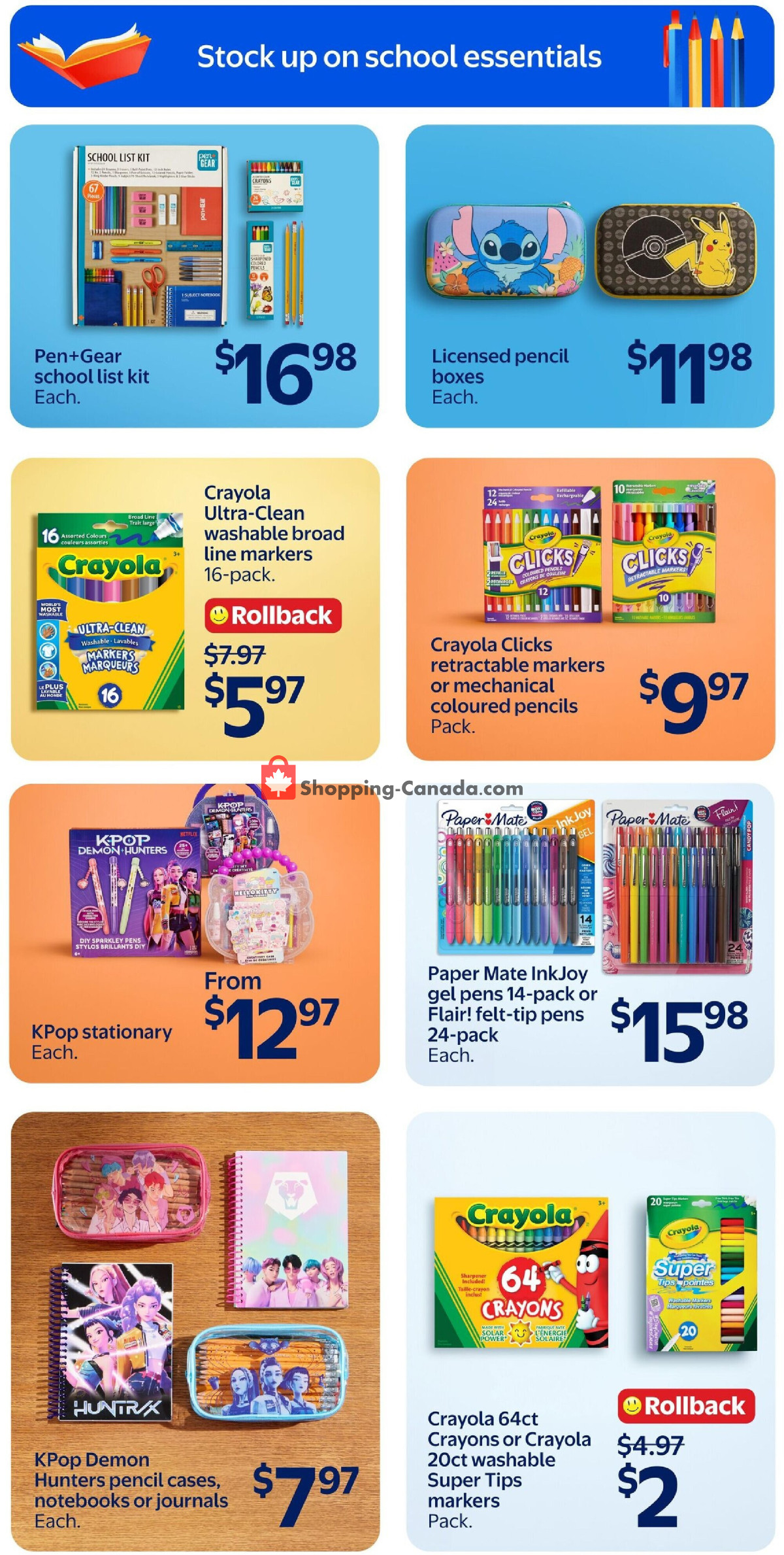 Walmart flyer from Thursday August 27, 2026 to Wednesday September 2, 2026 - page 18