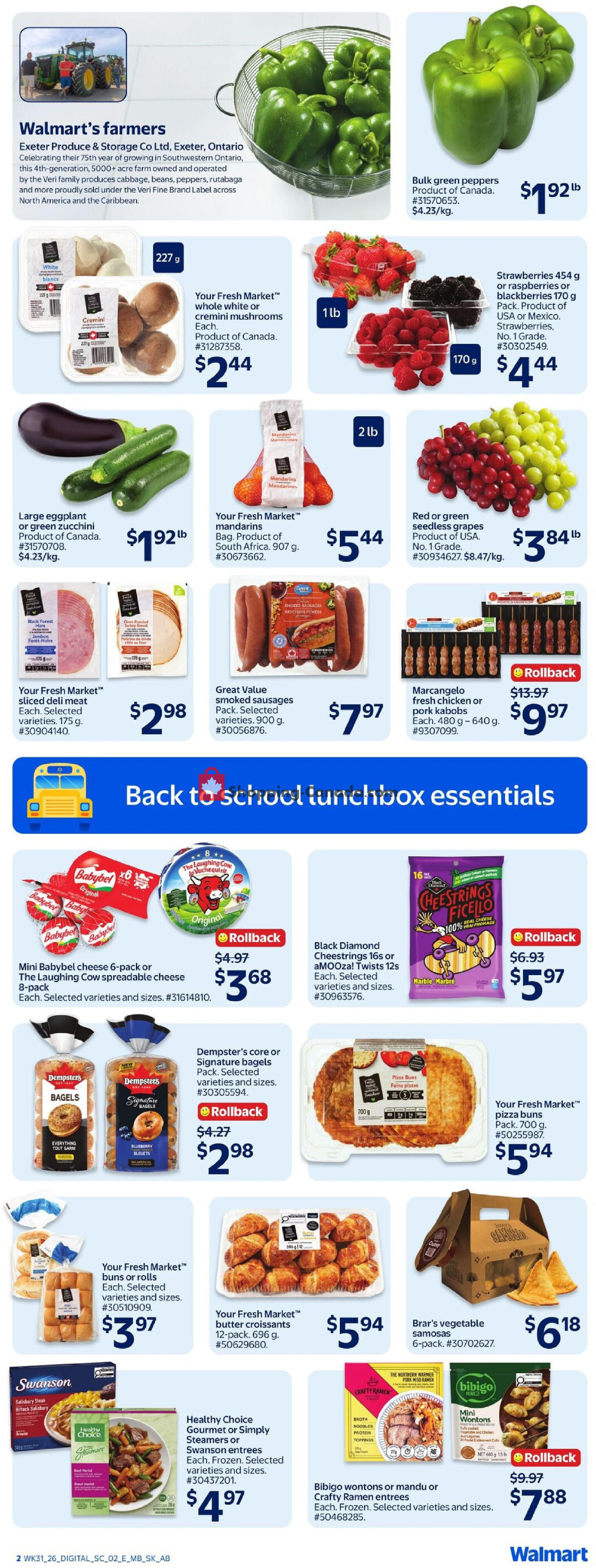 Walmart flyer from Thursday August 27, 2026 to Wednesday September 2, 2026 - page 6