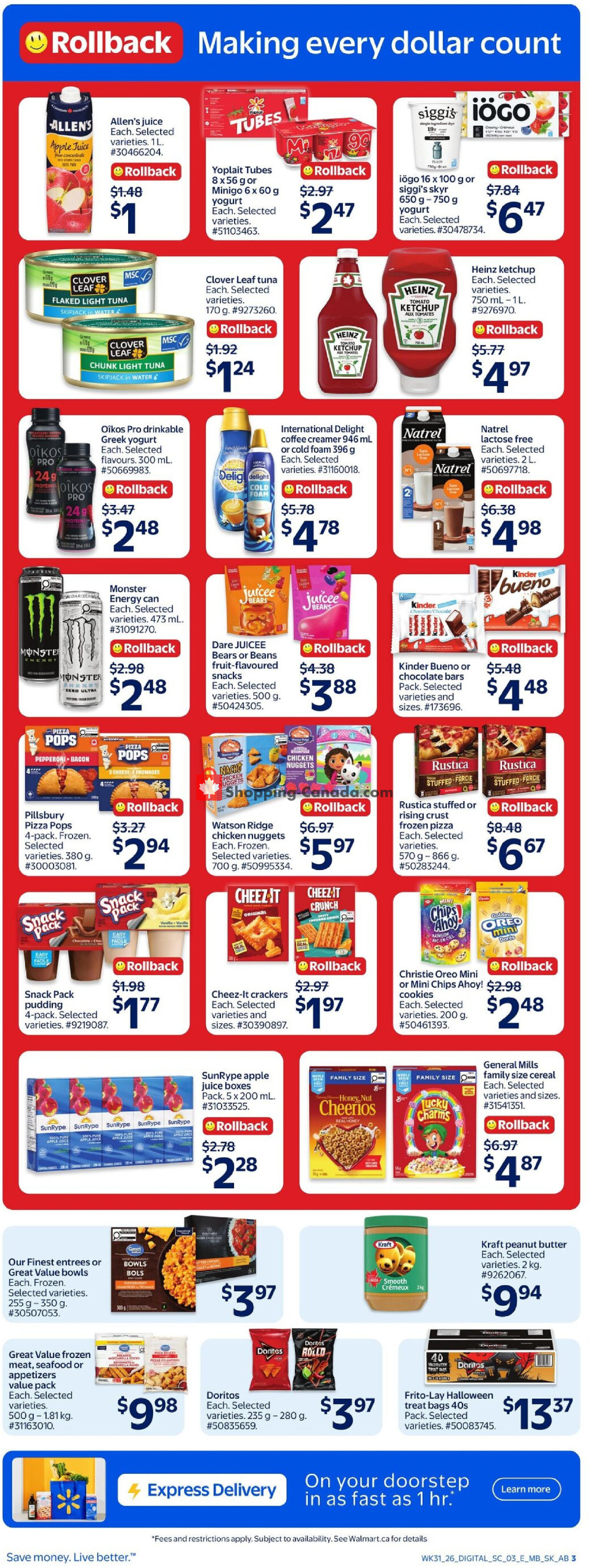 Walmart flyer from Thursday August 27, 2026 to Wednesday September 2, 2026 - page 7