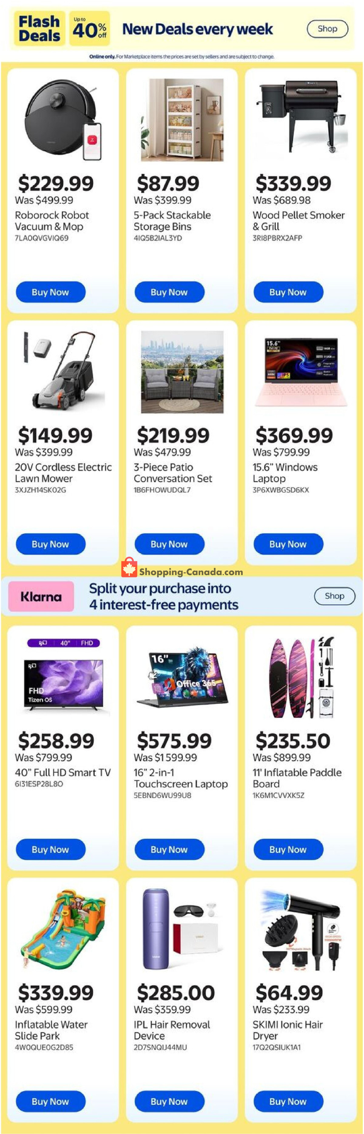Walmart flyer from Thursday August 6, 2026 to Wednesday August 12, 2026 - page 27