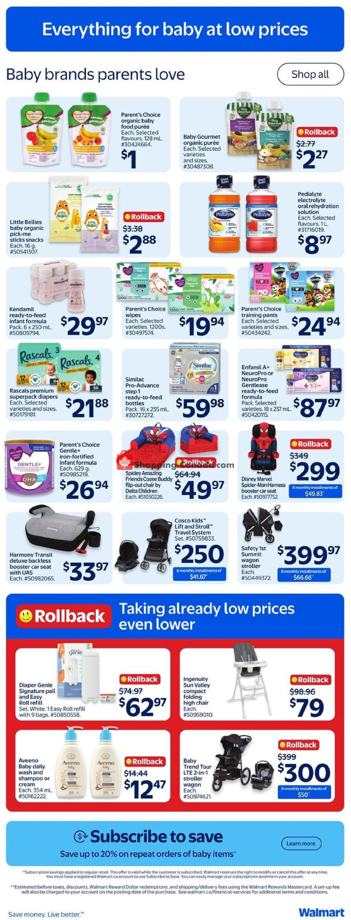 Walmart flyer from Thursday August 6, 2026 to Wednesday August 12, 2026 - page 28