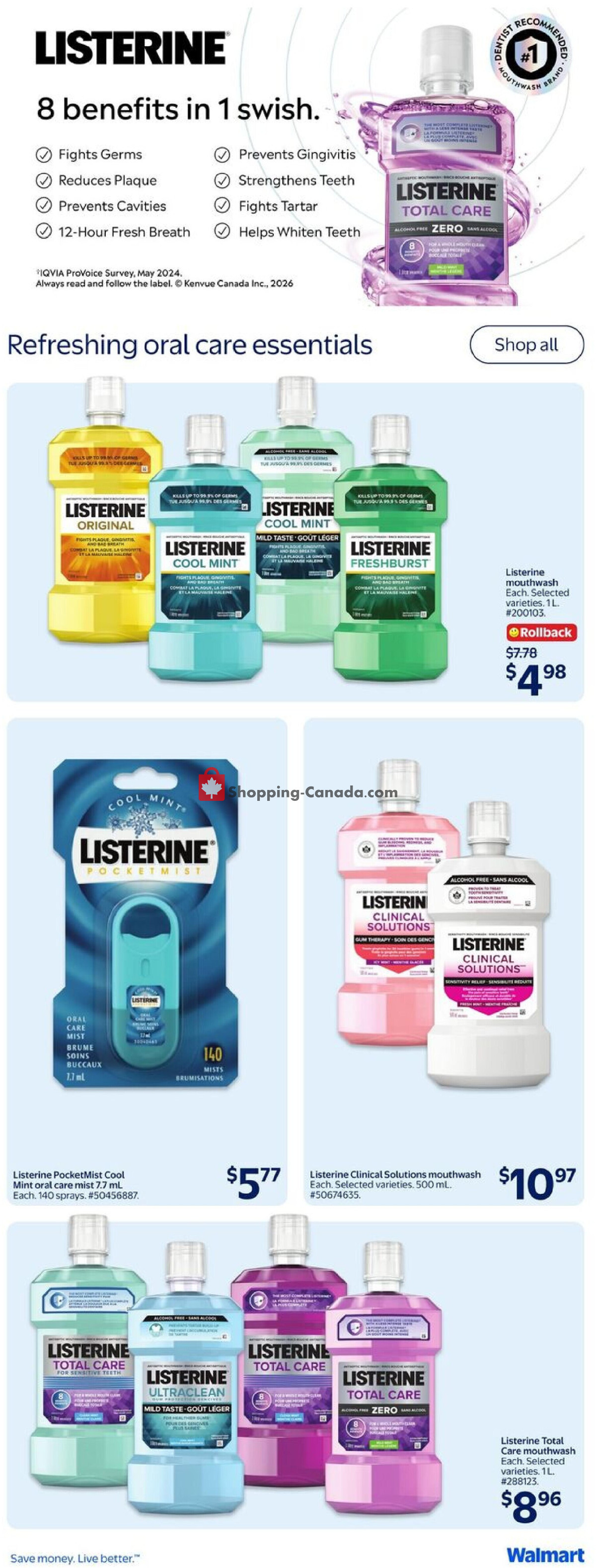 Walmart flyer from Thursday August 6, 2026 to Wednesday August 12, 2026 - page 31