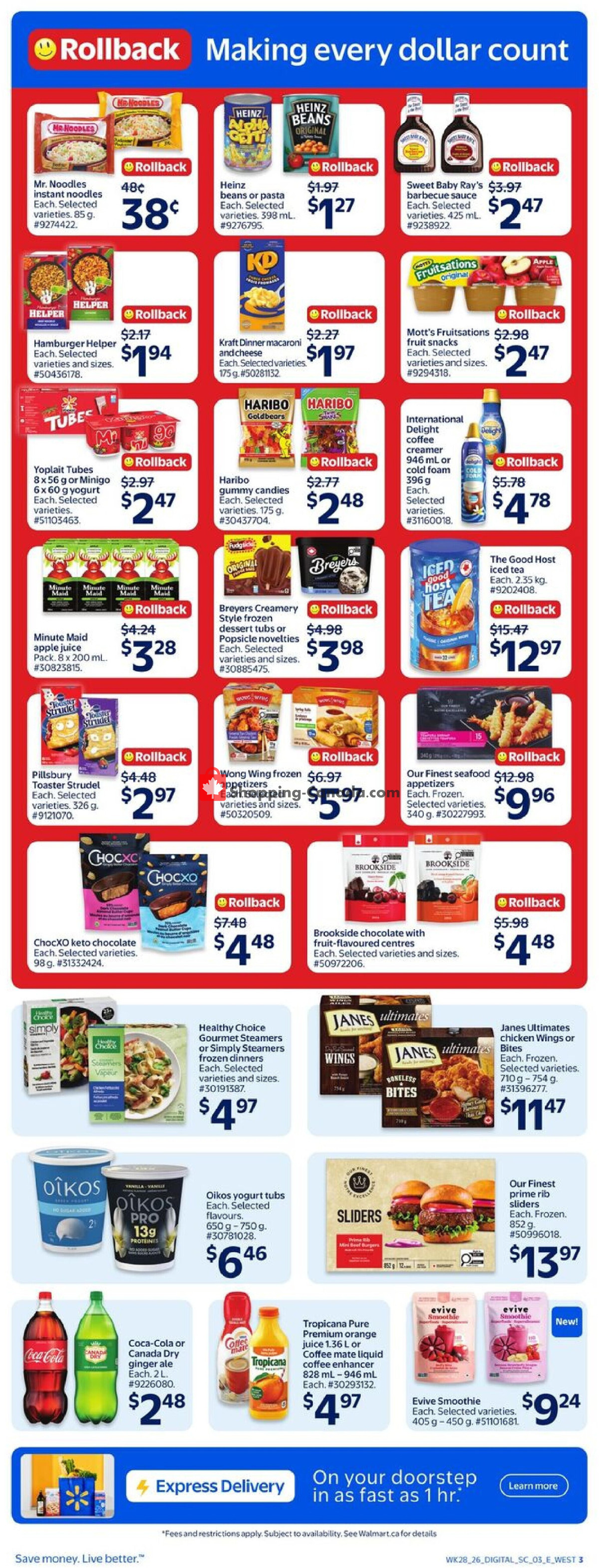 Walmart flyer from Thursday August 6, 2026 to Wednesday August 12, 2026 - page 4