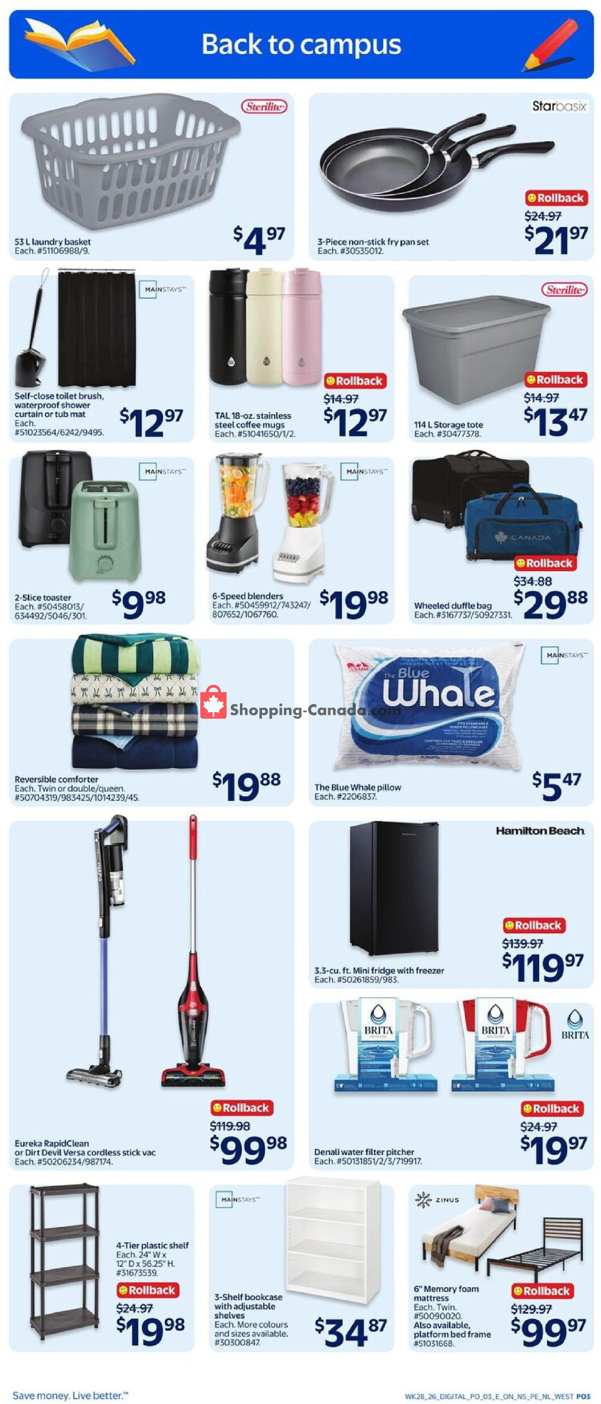 Walmart flyer from Thursday August 6, 2026 to Wednesday August 12, 2026 - page 8