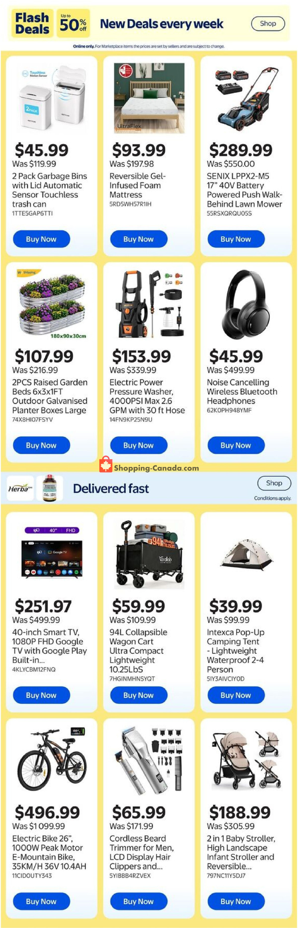 Walmart flyer from Thursday July 16, 2026 to Wednesday July 22, 2026 - page 10