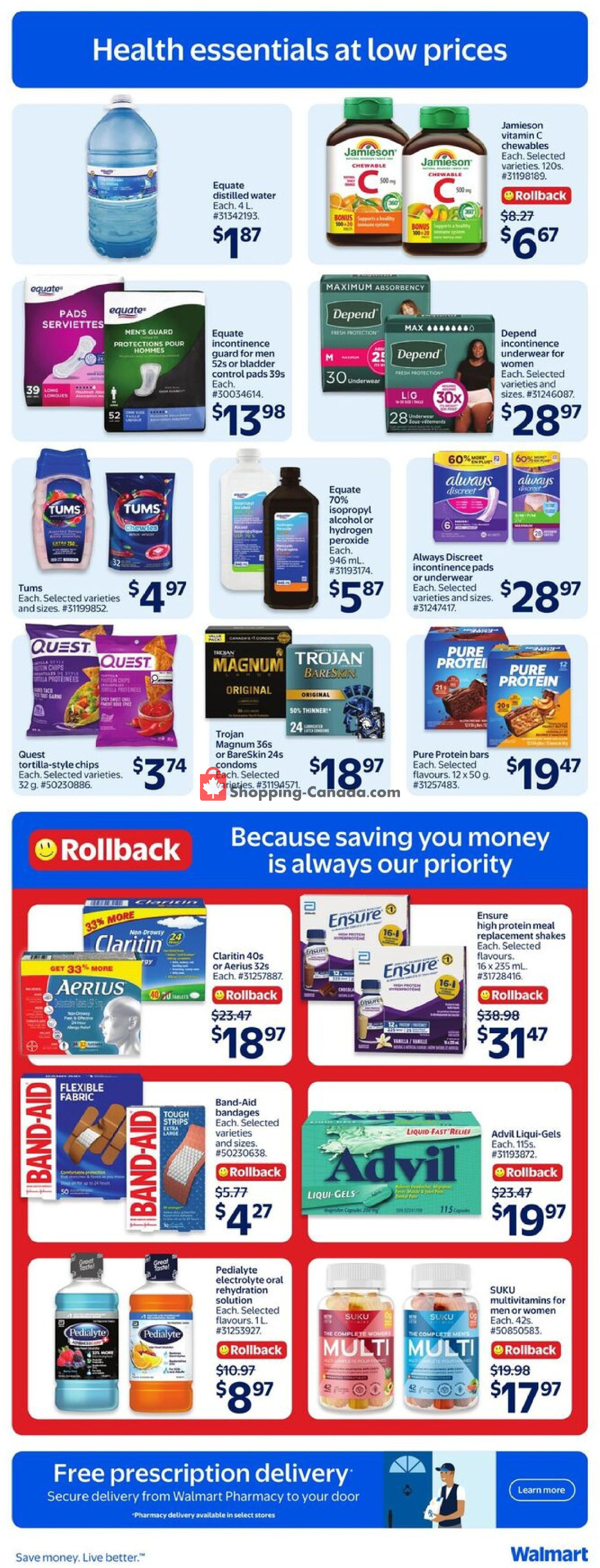 Walmart flyer from Thursday July 16, 2026 to Wednesday July 22, 2026 - page 11