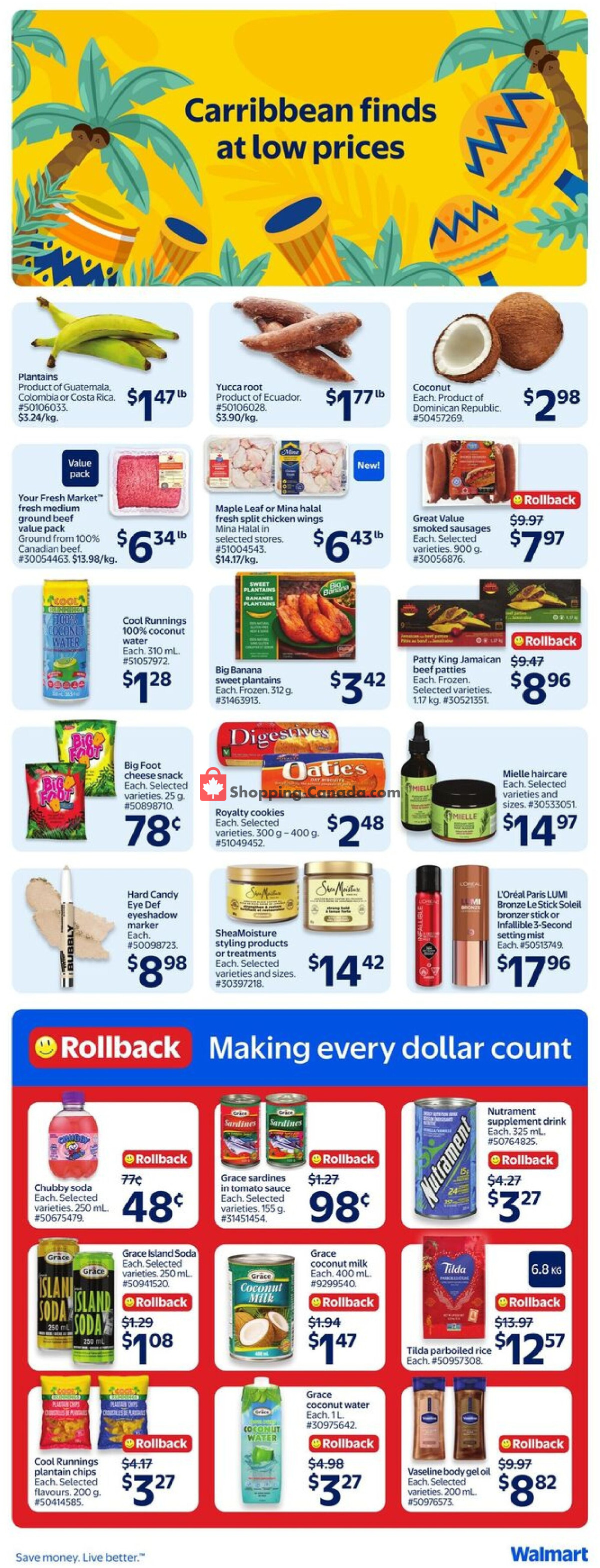 Walmart flyer from Thursday July 16, 2026 to Wednesday July 22, 2026 - page 2