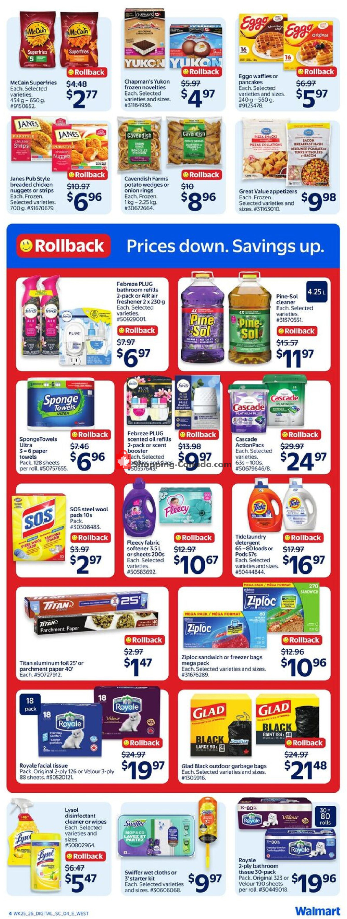 Walmart flyer from Thursday July 16, 2026 to Wednesday July 22, 2026 - page 6