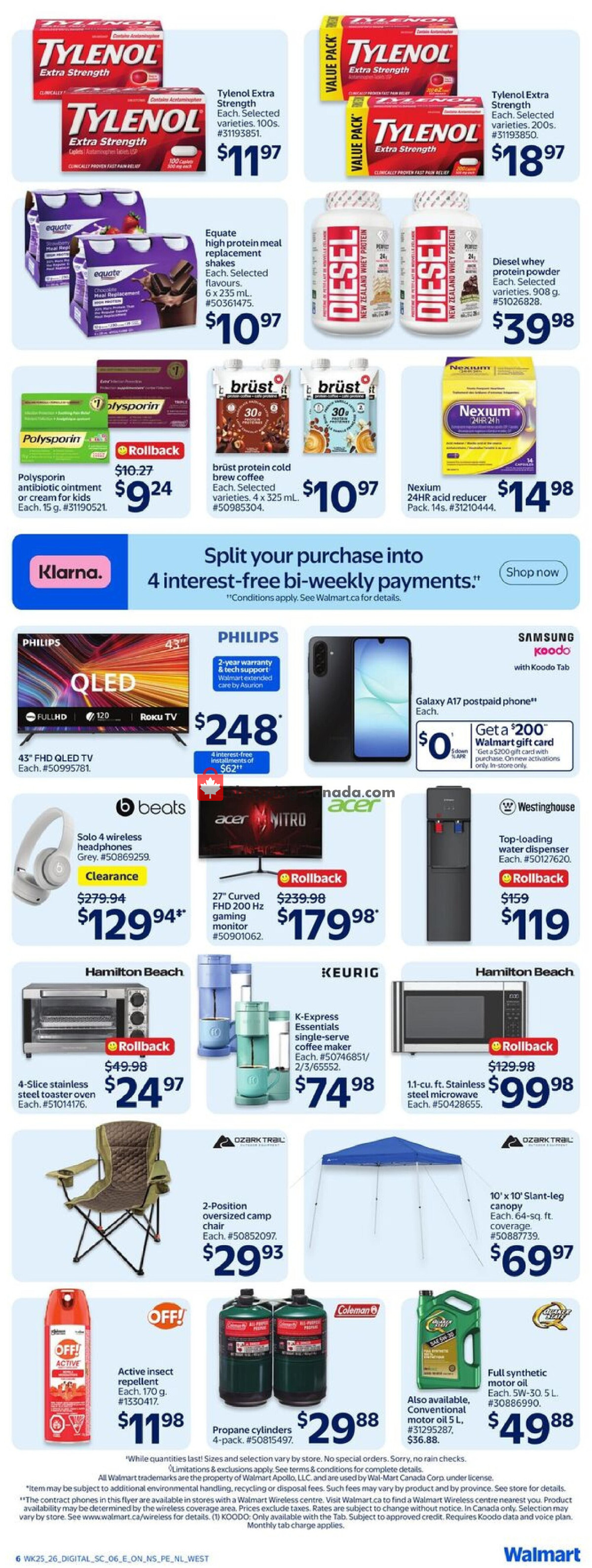 Walmart flyer from Thursday July 16, 2026 to Wednesday July 22, 2026 - page 8