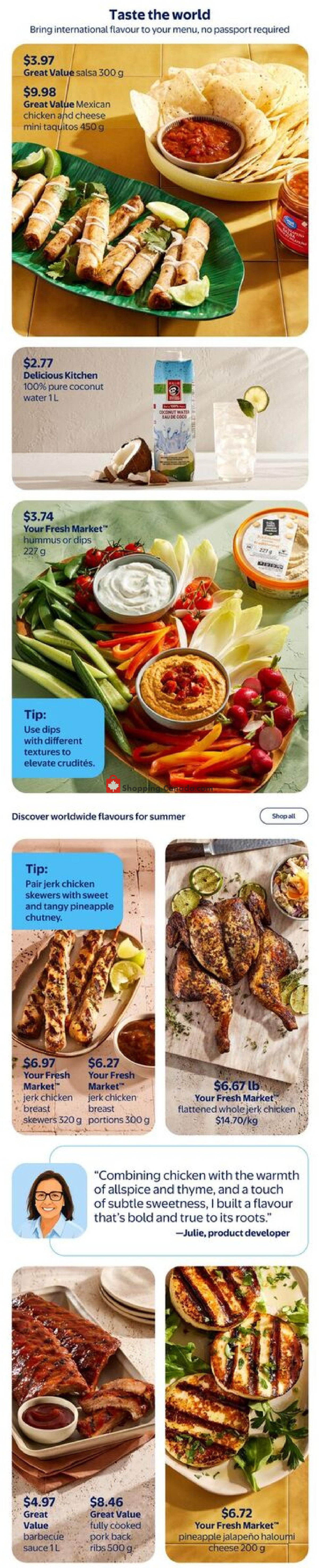 Walmart flyer from Thursday July 2, 2026 to Wednesday July 29, 2026 - page 6