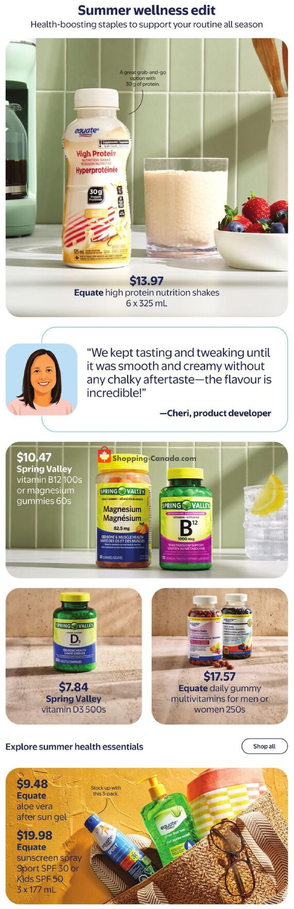 Walmart flyer from Thursday July 2, 2026 to Wednesday July 29, 2026 - page 8