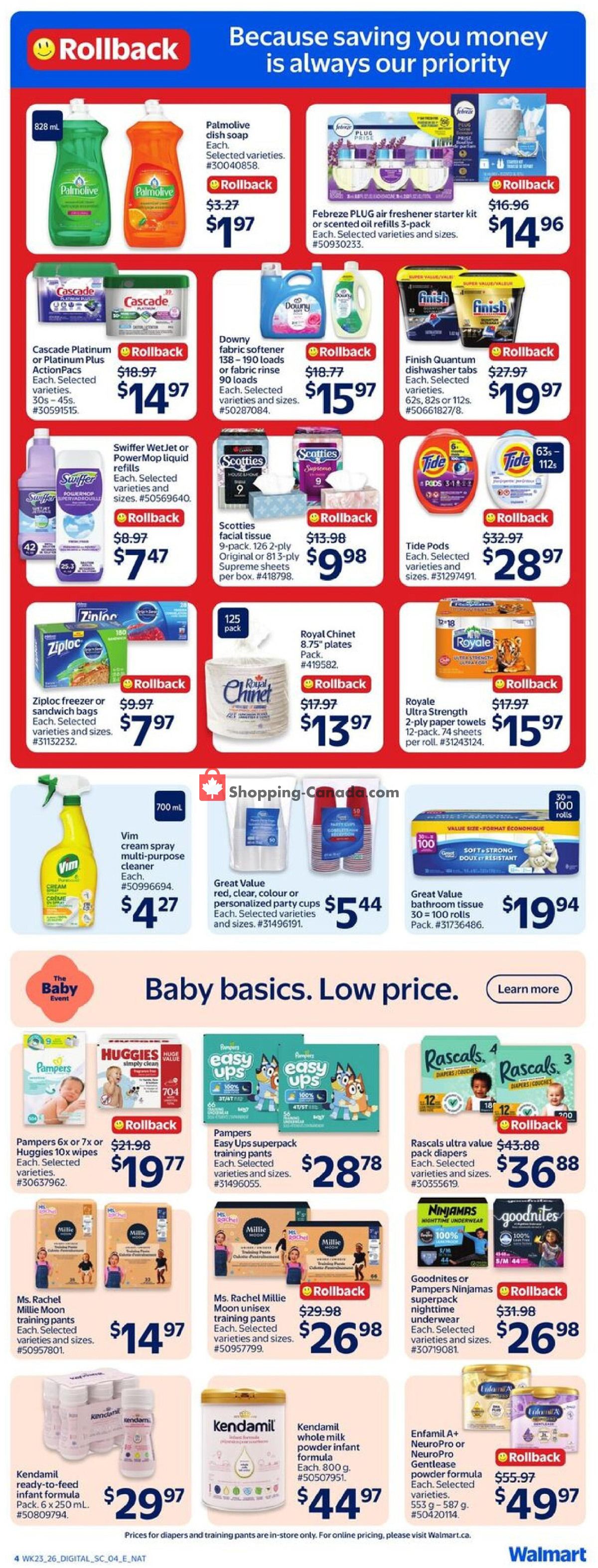 Walmart flyer from Thursday July 2, 2026 to Wednesday July 8, 2026 - page 7