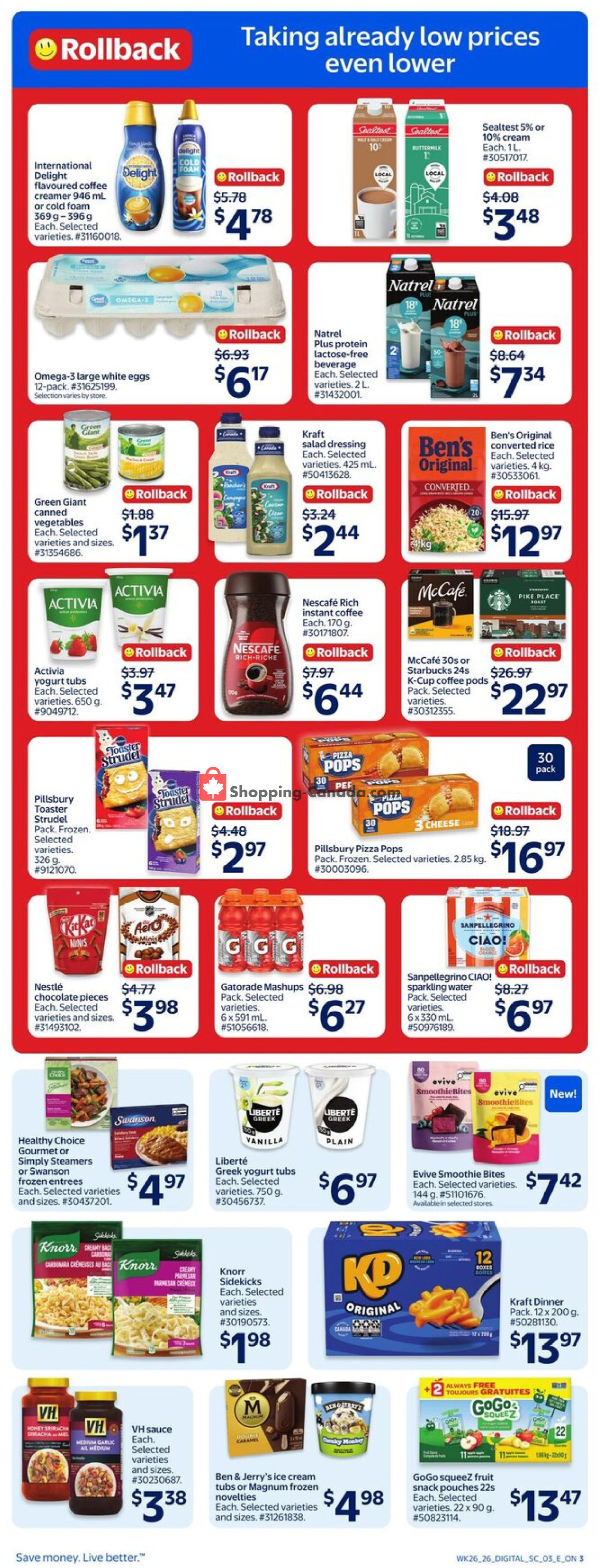 Walmart flyer from Thursday July 23, 2026 to Wednesday July 29, 2026 - page 4