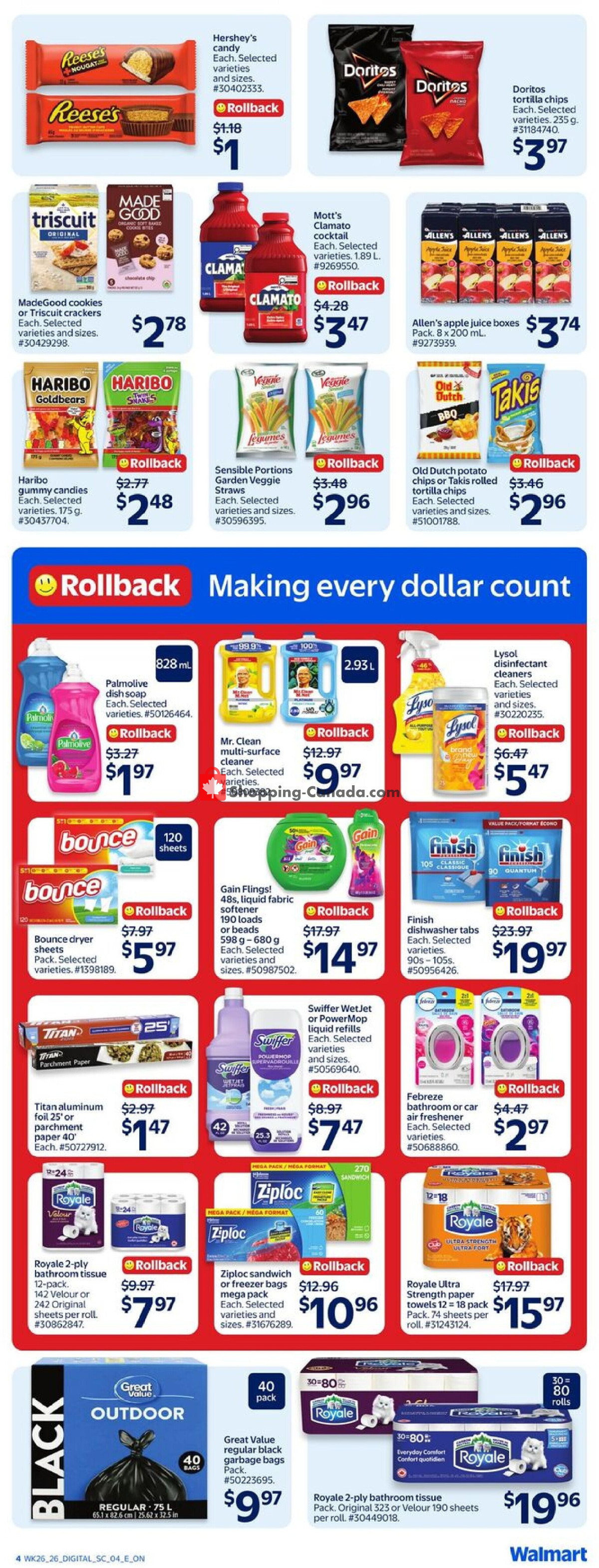 Walmart flyer from Thursday July 23, 2026 to Wednesday July 29, 2026 - page 6