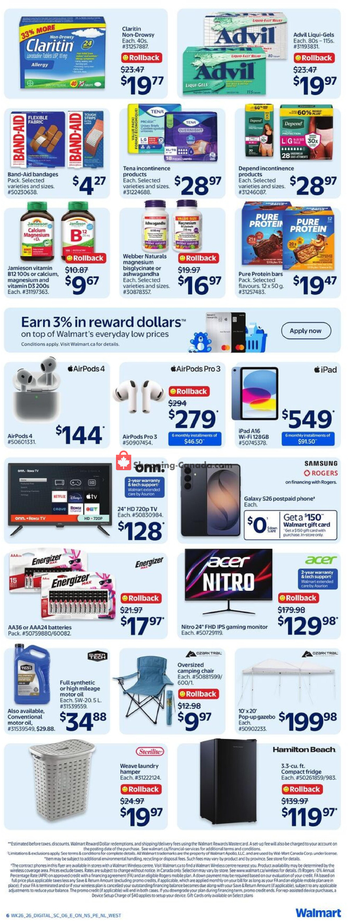 Walmart flyer from Thursday July 23, 2026 to Wednesday July 29, 2026 - page 8