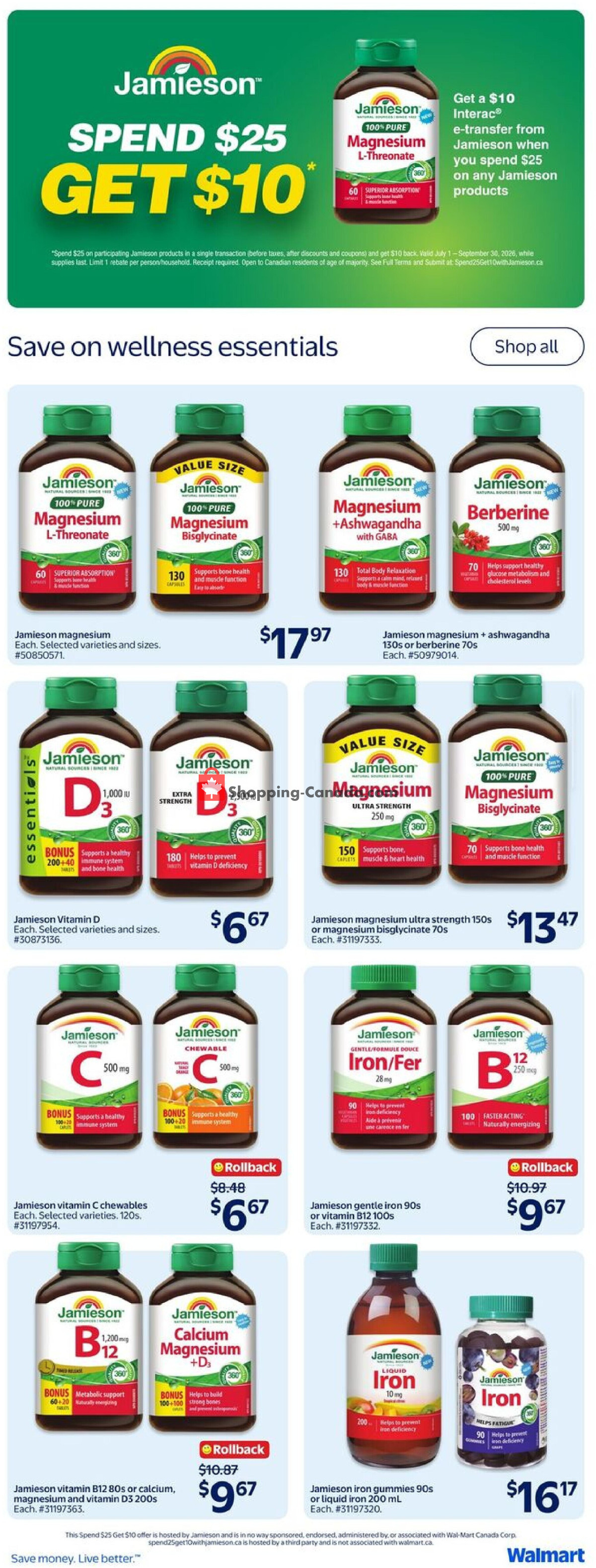 Walmart flyer from Thursday July 30, 2026 to Wednesday August 5, 2026 - page 32