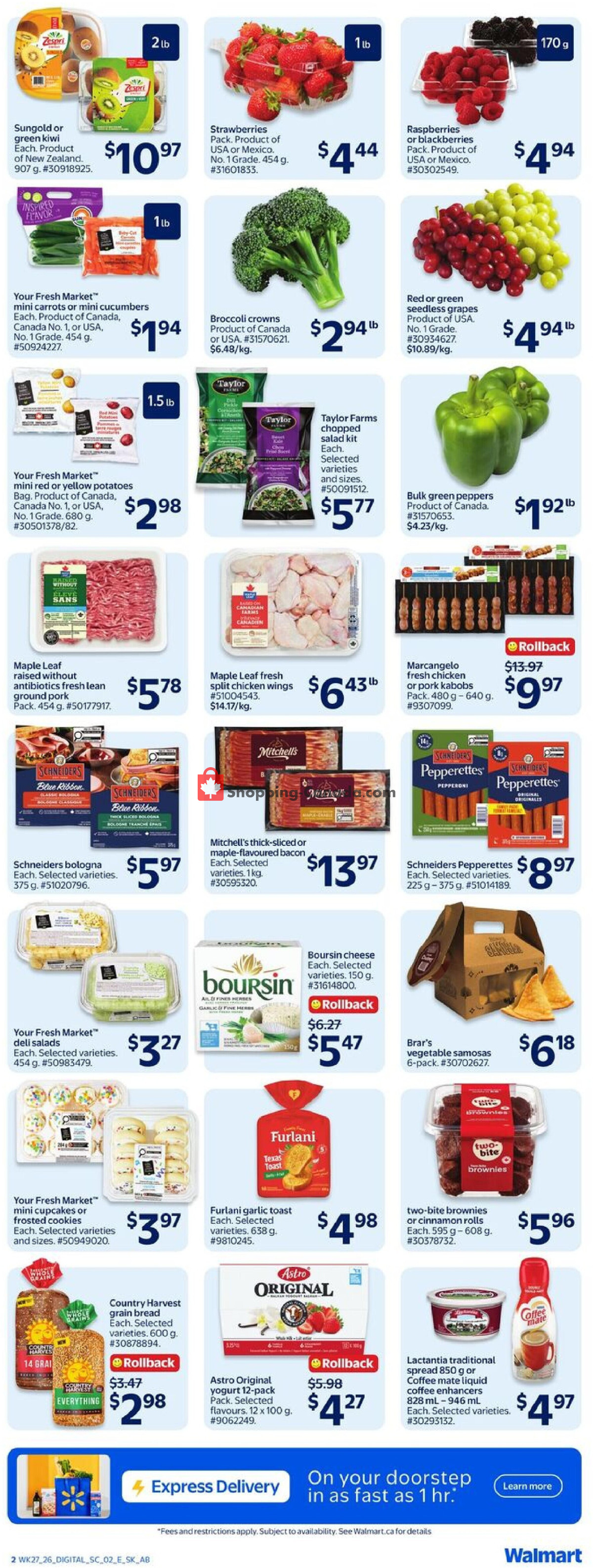 Walmart flyer from Thursday July 30, 2026 to Wednesday August 5, 2026 - page 4