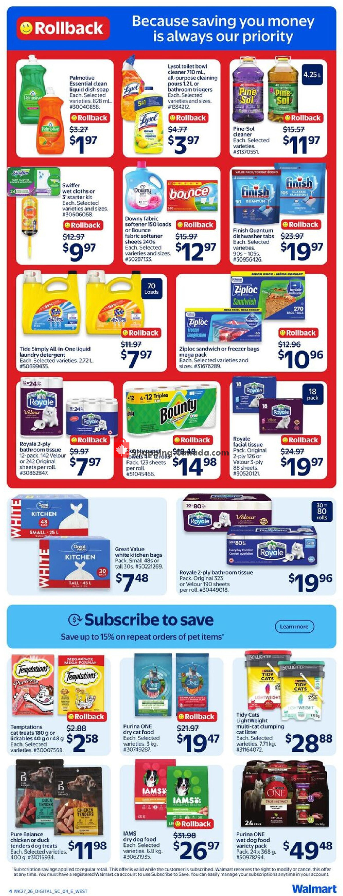 Walmart flyer from Thursday July 30, 2026 to Wednesday August 5, 2026 - page 8