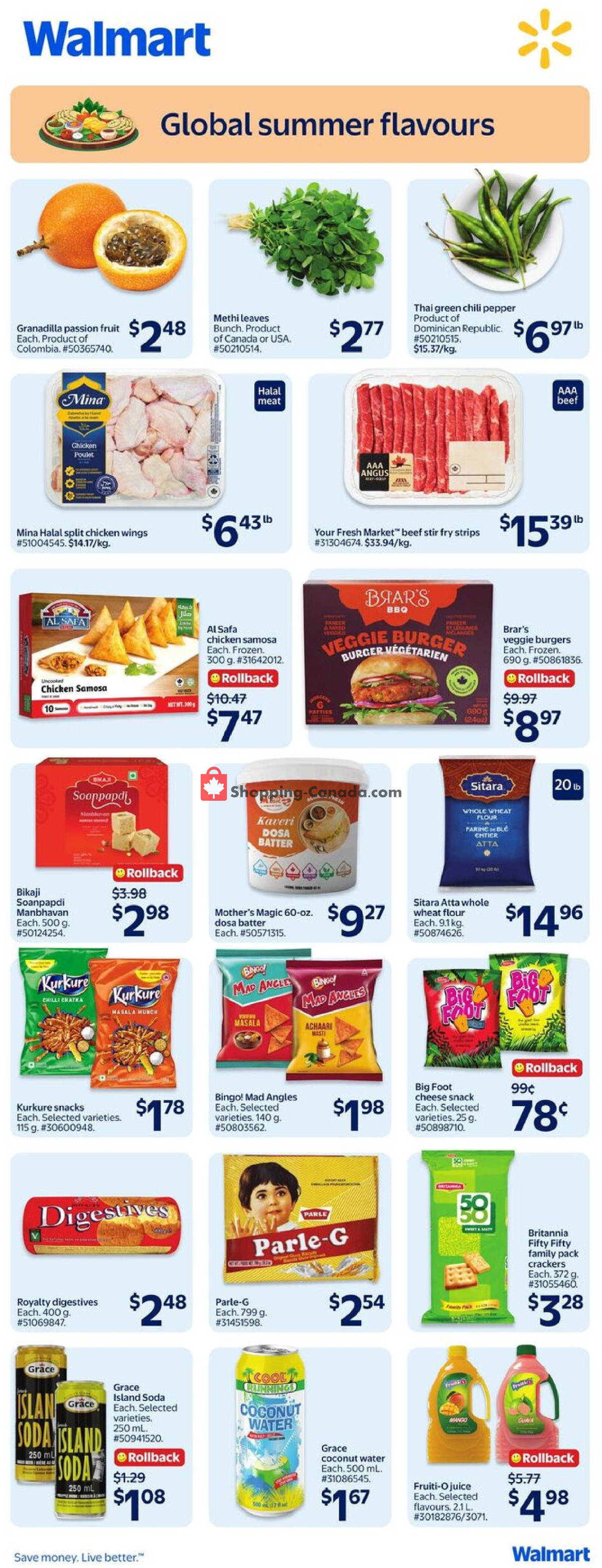 Walmart flyer from Thursday July 9, 2026 to Wednesday July 15, 2026 - page 2