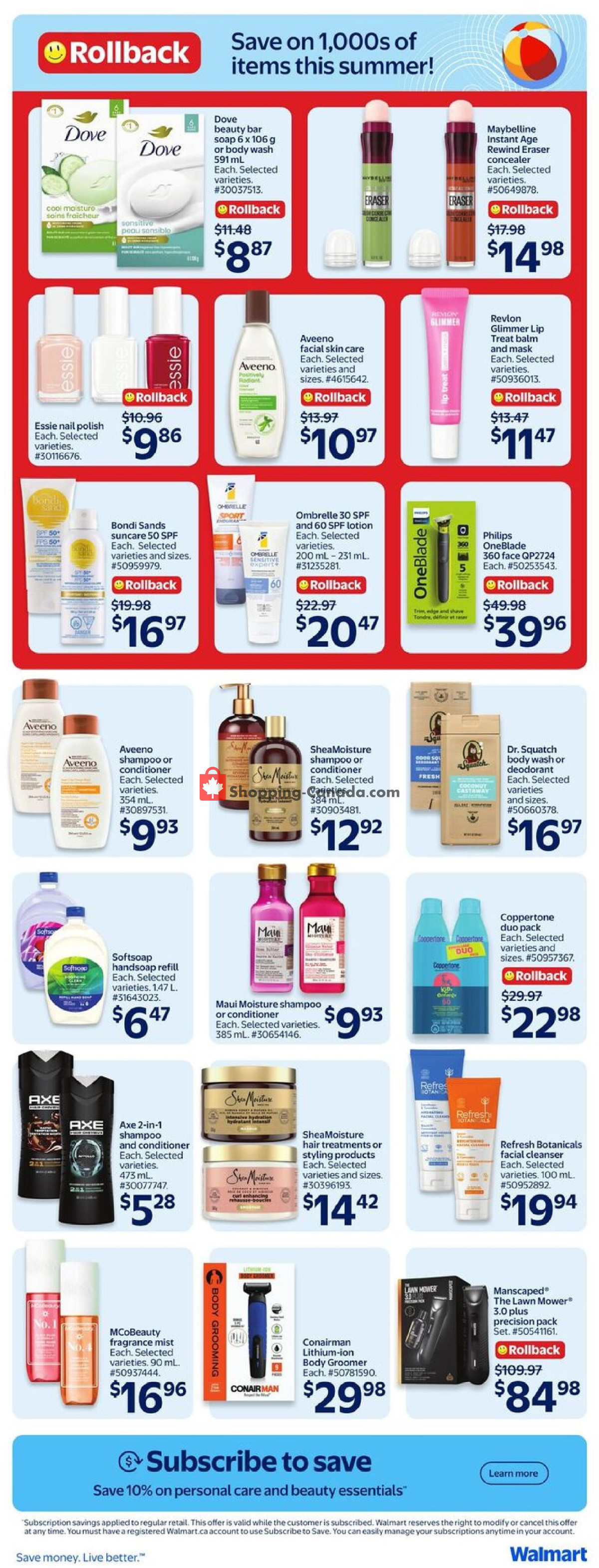 Walmart flyer from Thursday June 11, 2026 to Wednesday June 17, 2026 - page 18