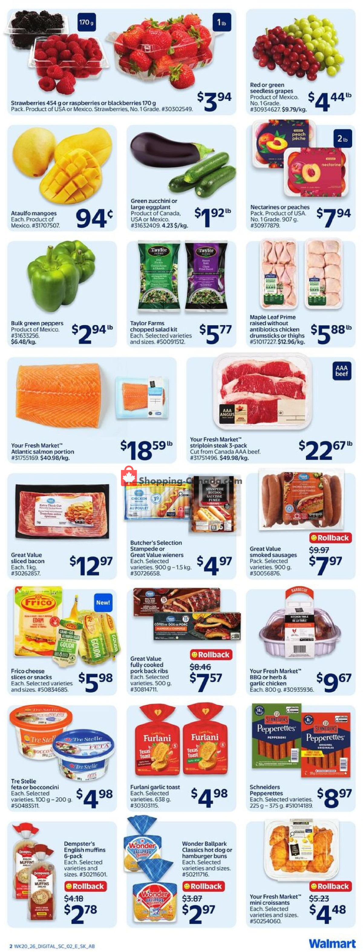 Walmart flyer from Thursday June 11, 2026 to Wednesday June 17, 2026 - page 3