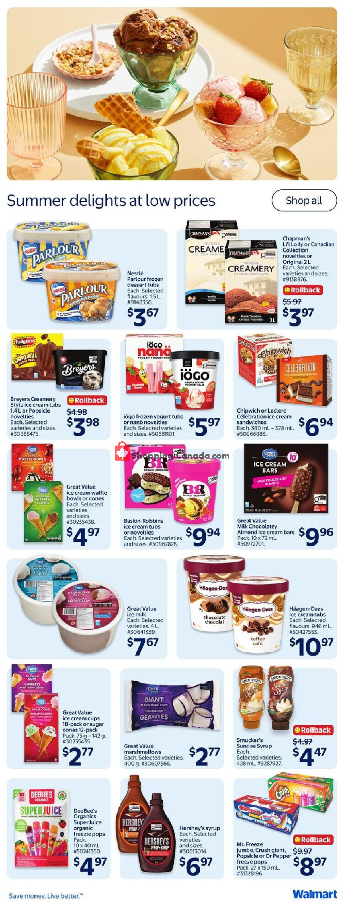 Walmart flyer from Thursday June 18, 2026 to Wednesday June 24, 2026 - page 10