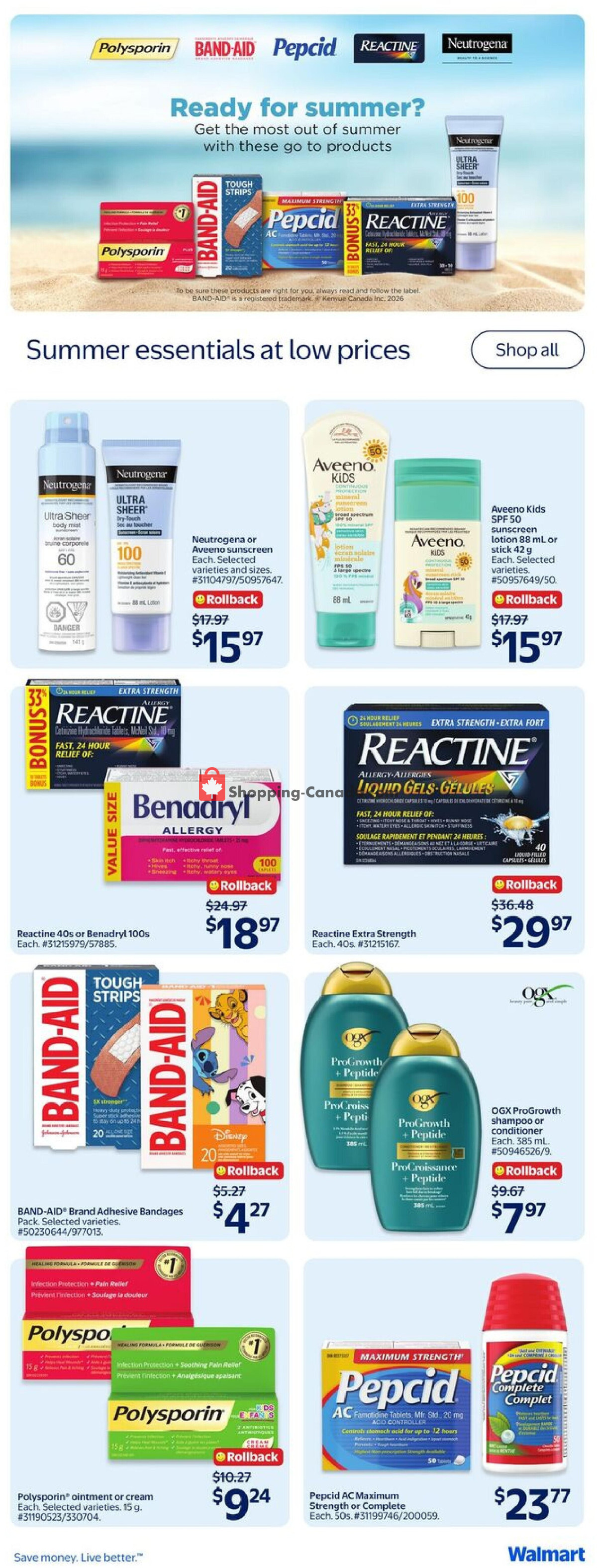 Walmart flyer from Thursday June 18, 2026 to Wednesday June 24, 2026 - page 22