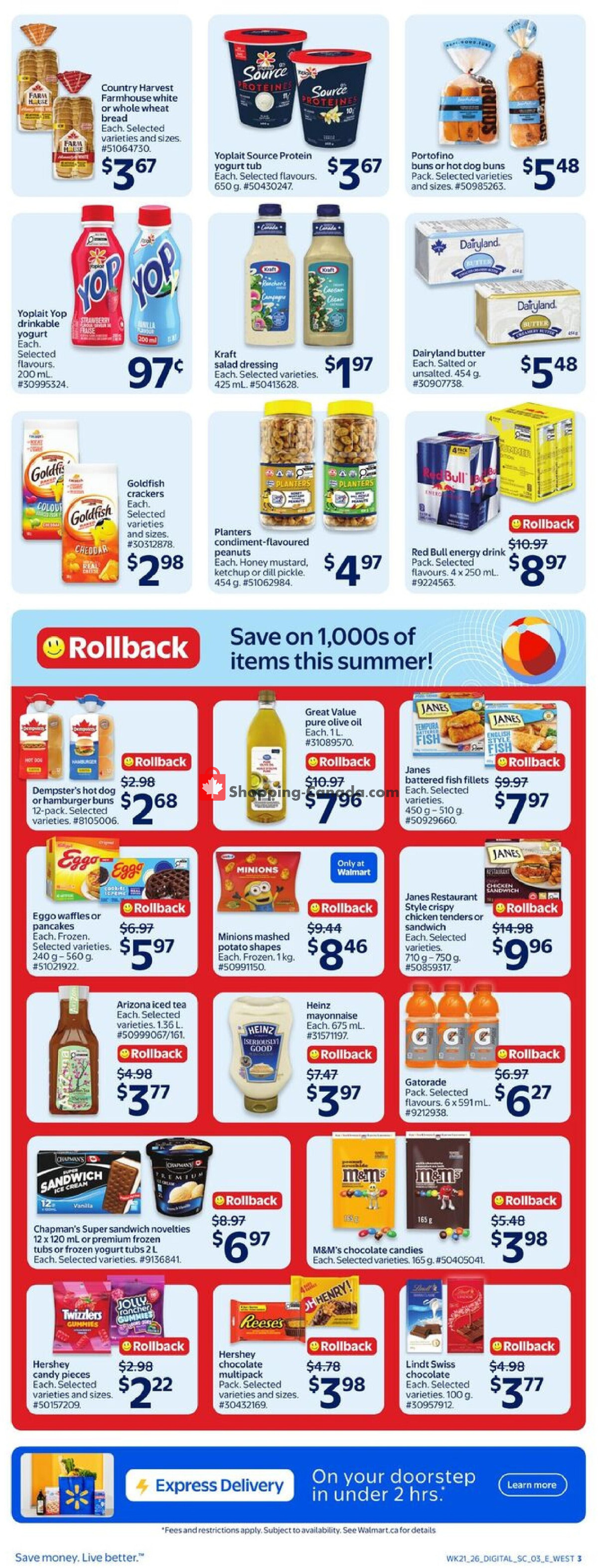 Walmart flyer from Thursday June 18, 2026 to Wednesday June 24, 2026 - page 5