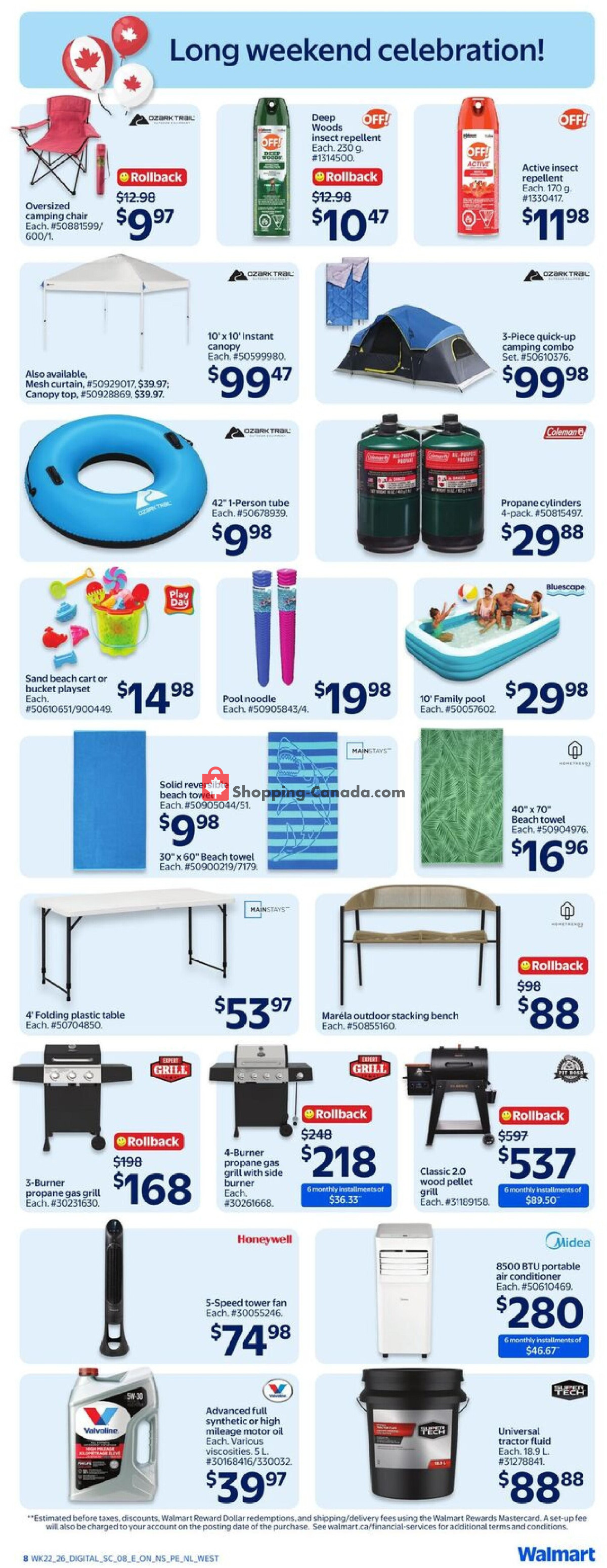 Walmart flyer from Thursday June 25, 2026 to Wednesday July 1, 2026 - page 9