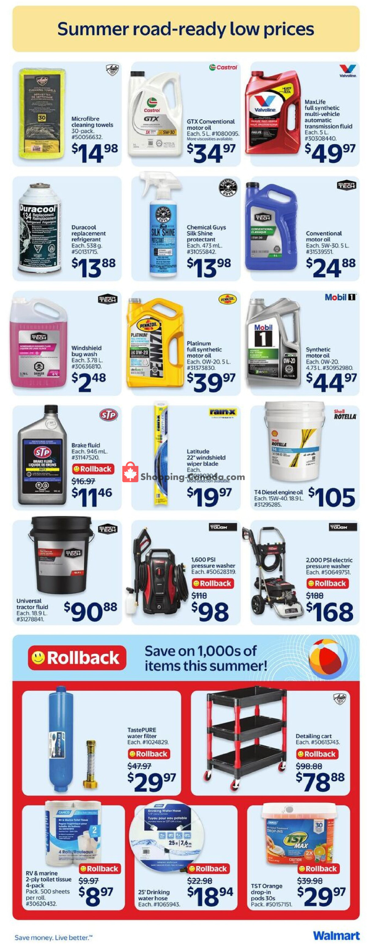 Walmart flyer from Thursday June 4, 2026 to Wednesday June 10, 2026 - page 16