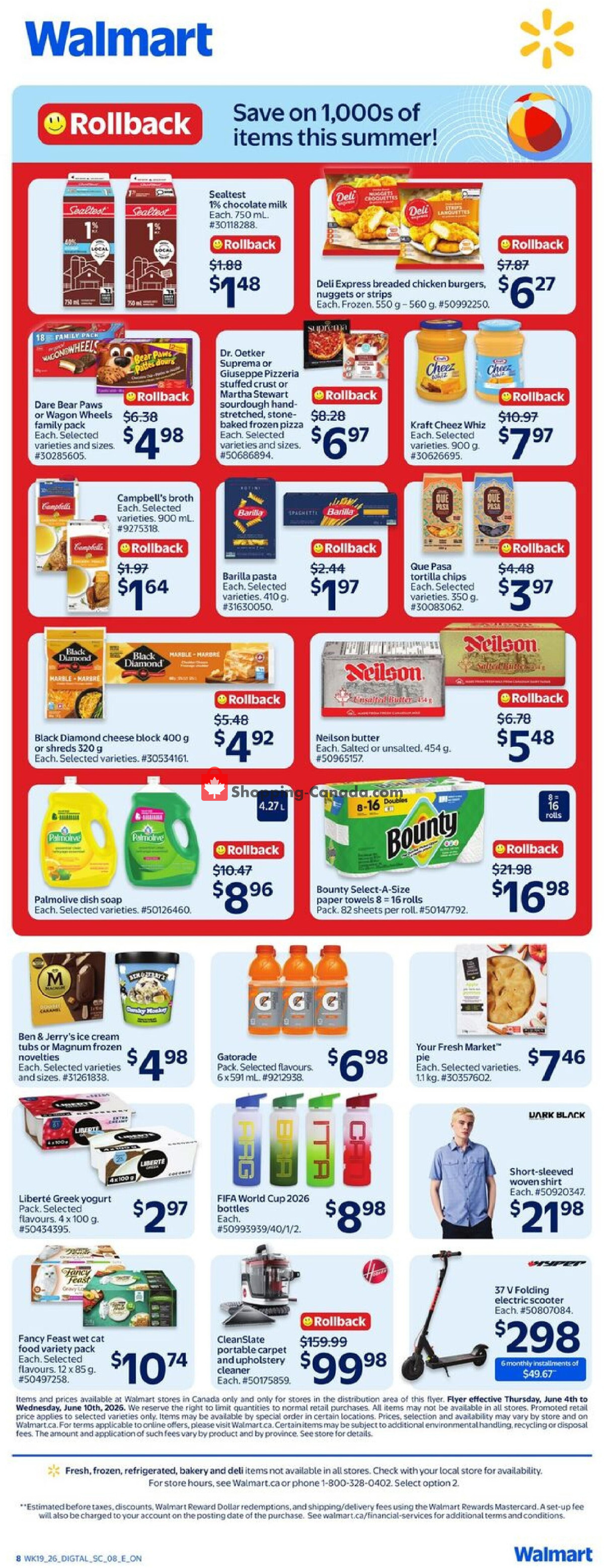 Walmart flyer from Thursday June 4, 2026 to Wednesday June 10, 2026 - page 2