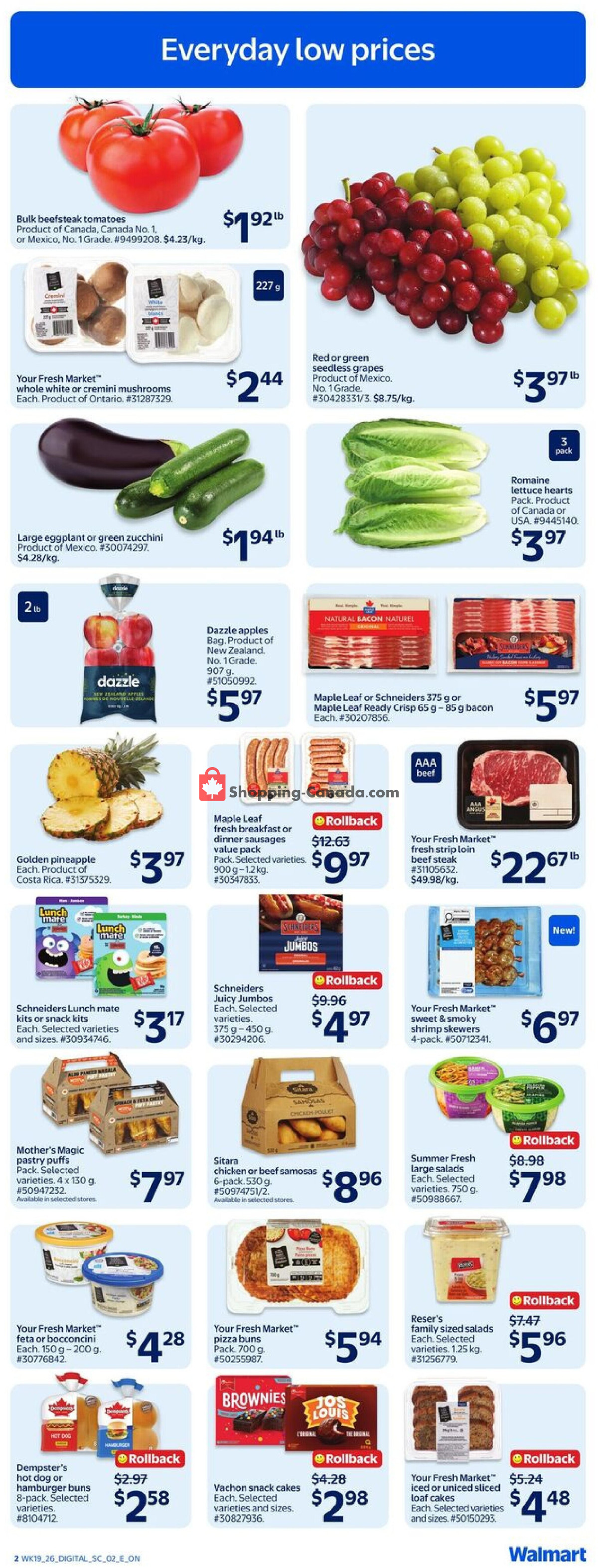 Walmart flyer from Thursday June 4, 2026 to Wednesday June 10, 2026 - page 3