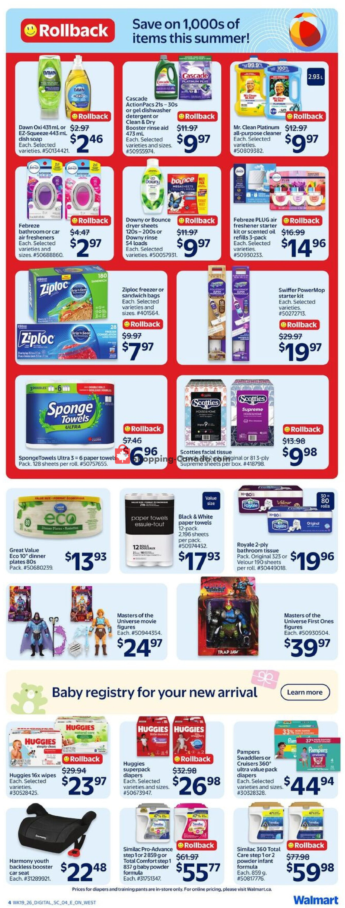 Walmart flyer from Thursday June 4, 2026 to Wednesday June 10, 2026 - page 6