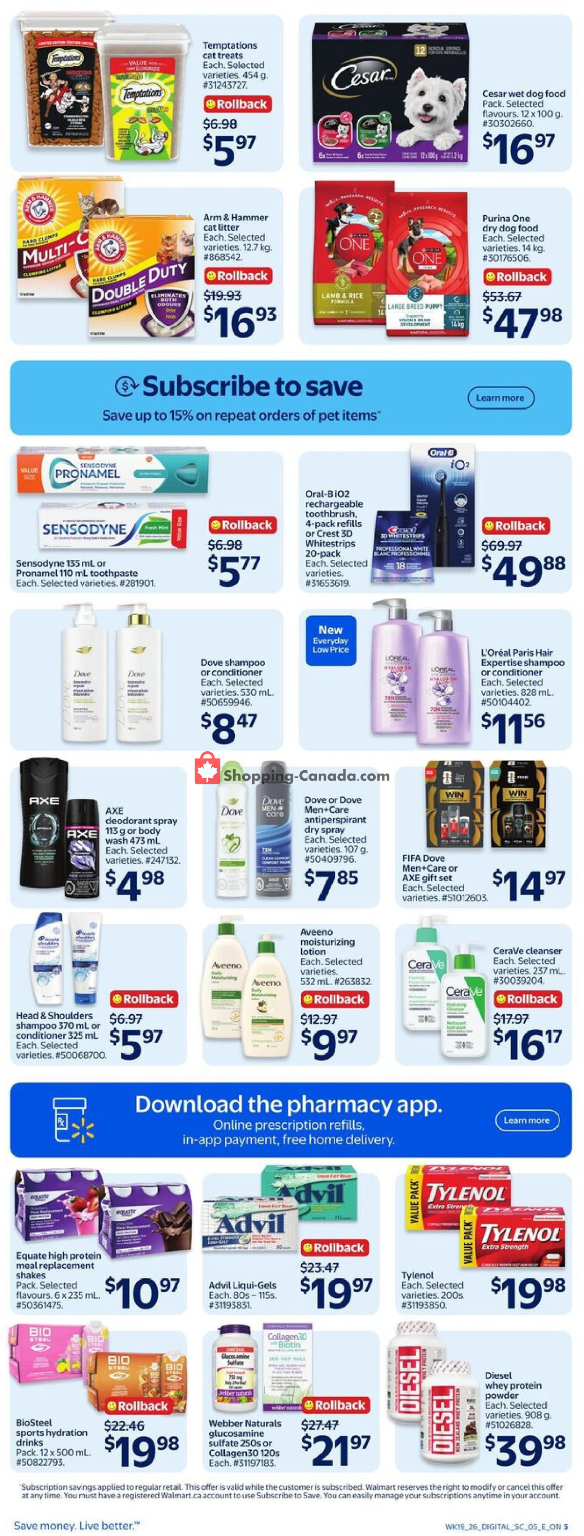 Walmart flyer from Thursday June 4, 2026 to Wednesday June 10, 2026 - page 8