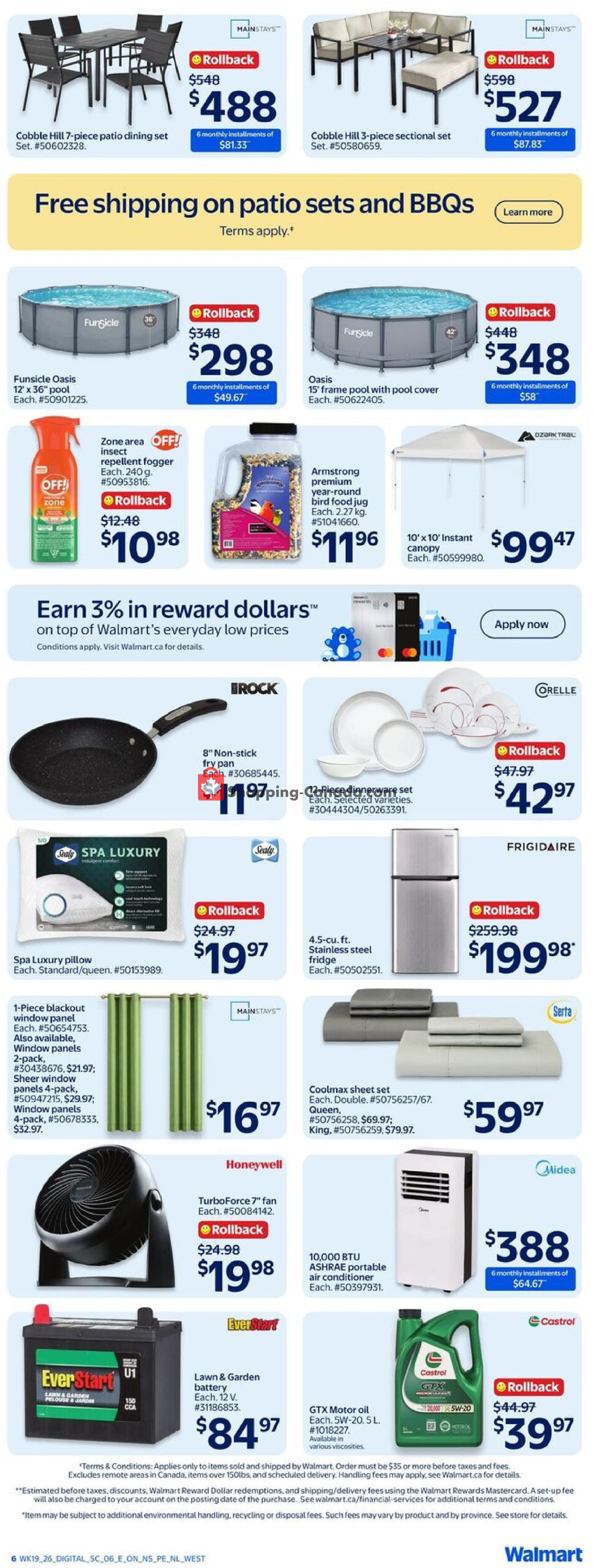 Walmart flyer from Thursday June 4, 2026 to Wednesday June 10, 2026 - page 9