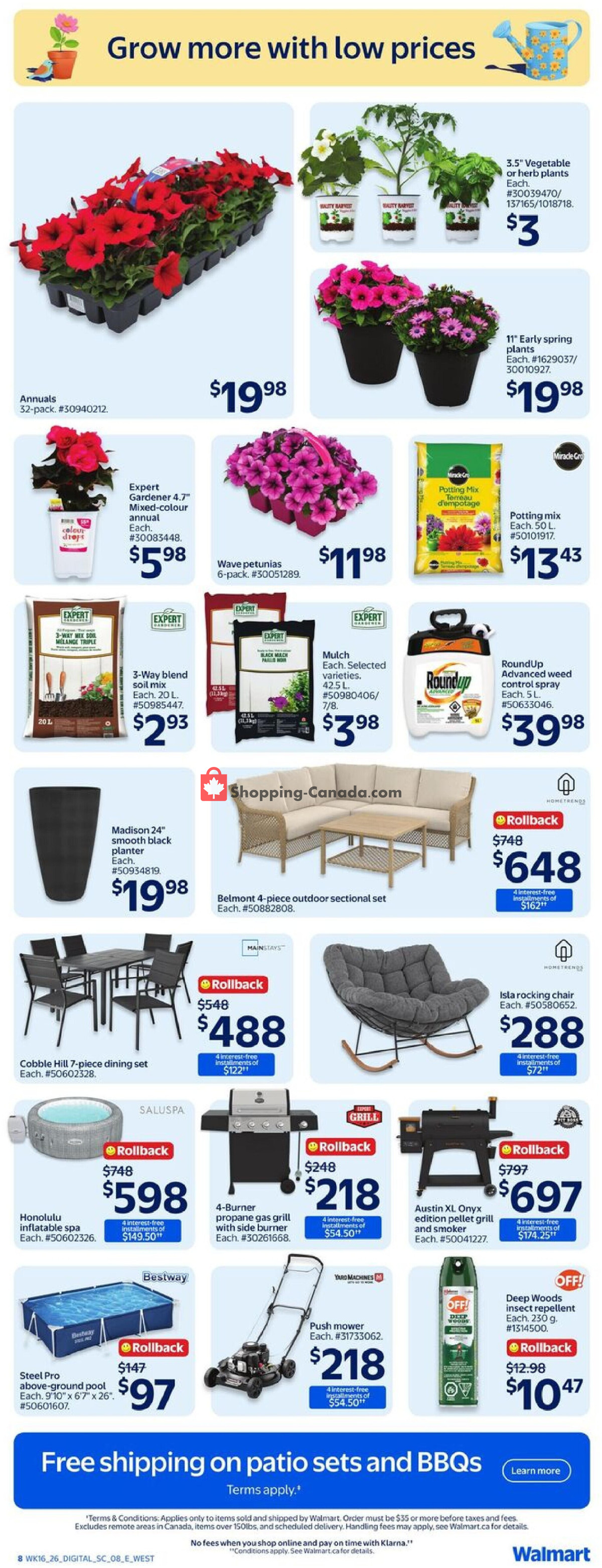 Walmart flyer from Thursday May 14, 2026 to Wednesday May 20, 2026 - page 13