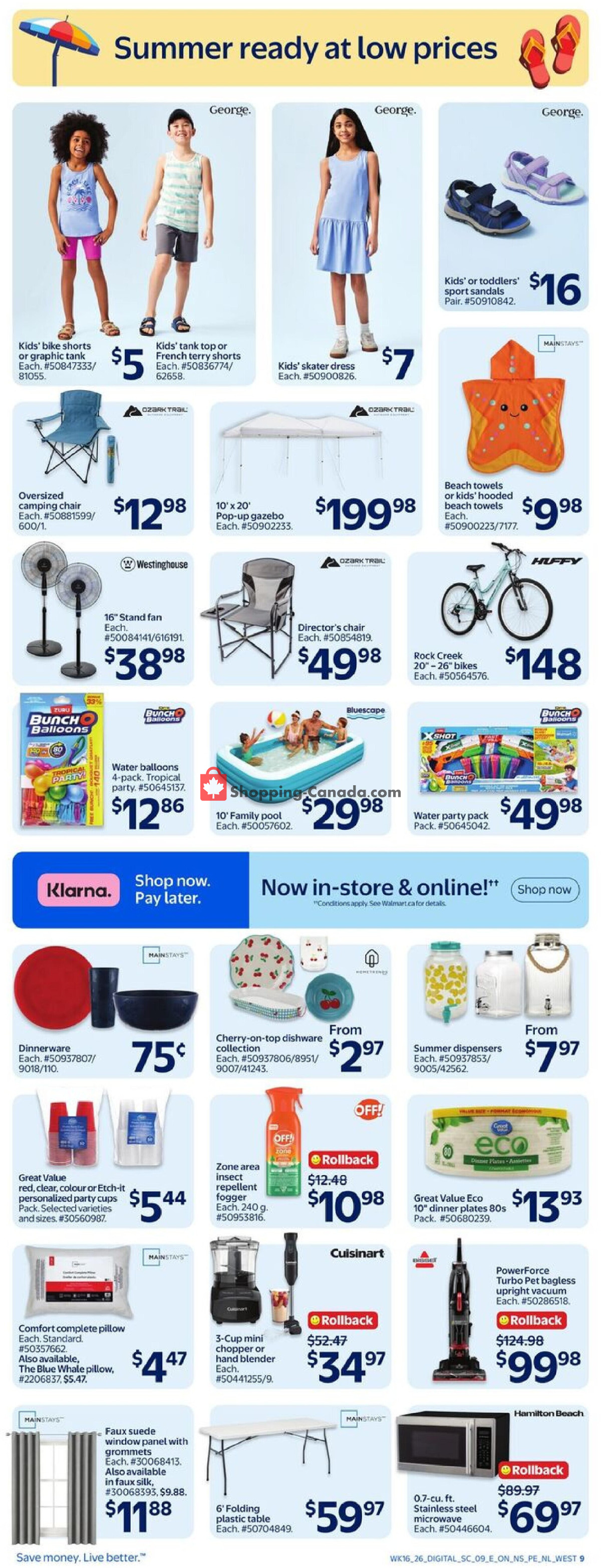 Walmart flyer from Thursday May 14, 2026 to Wednesday May 20, 2026 - page 14