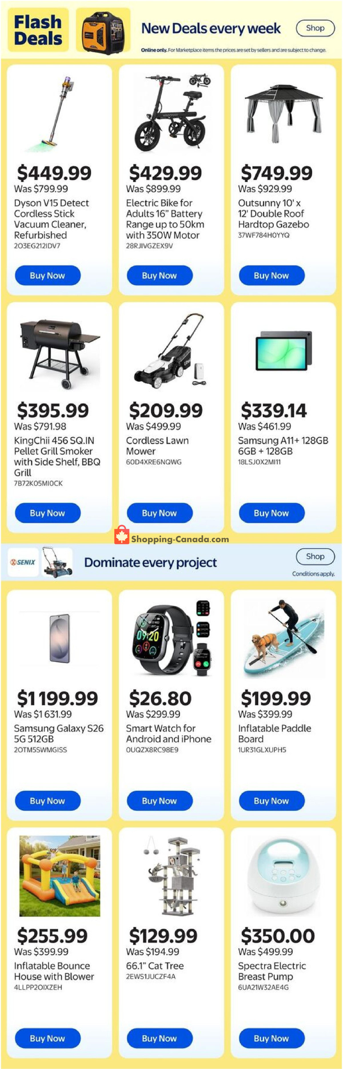 Walmart flyer from Thursday May 14, 2026 to Wednesday May 20, 2026 - page 15