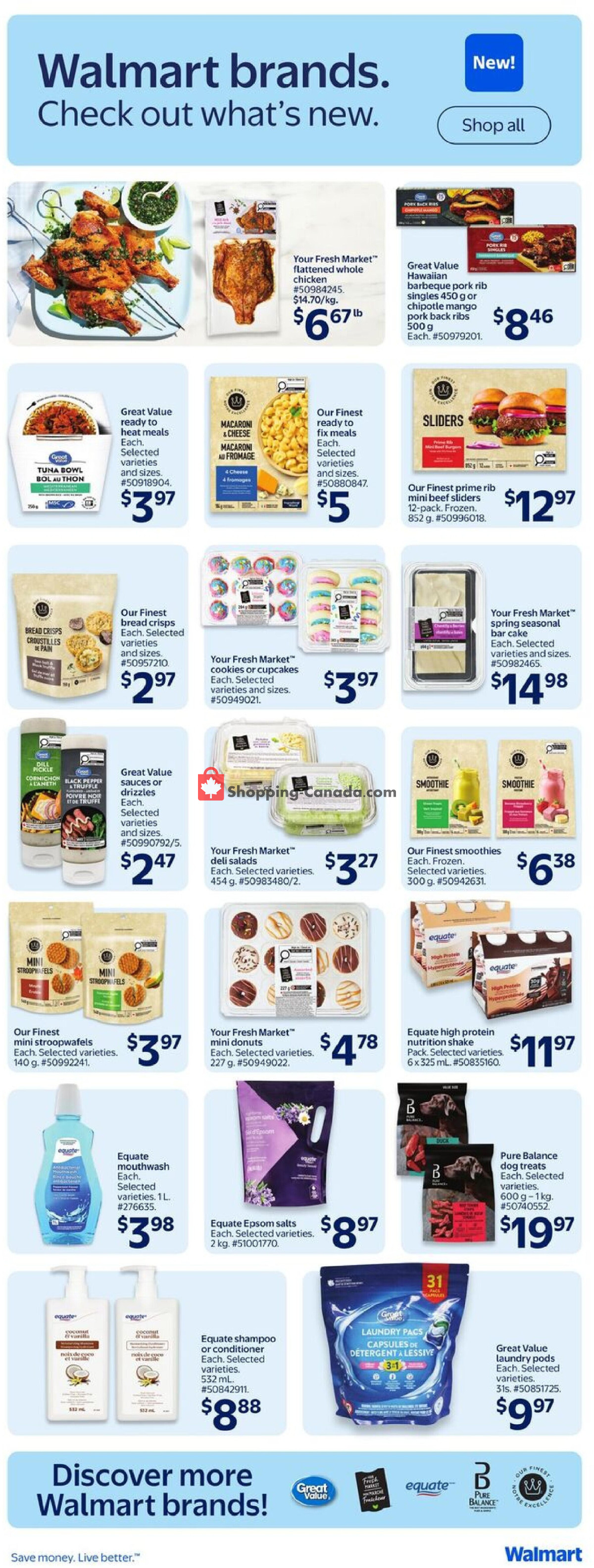 Walmart flyer from Thursday May 14, 2026 to Wednesday May 20, 2026 - page 16