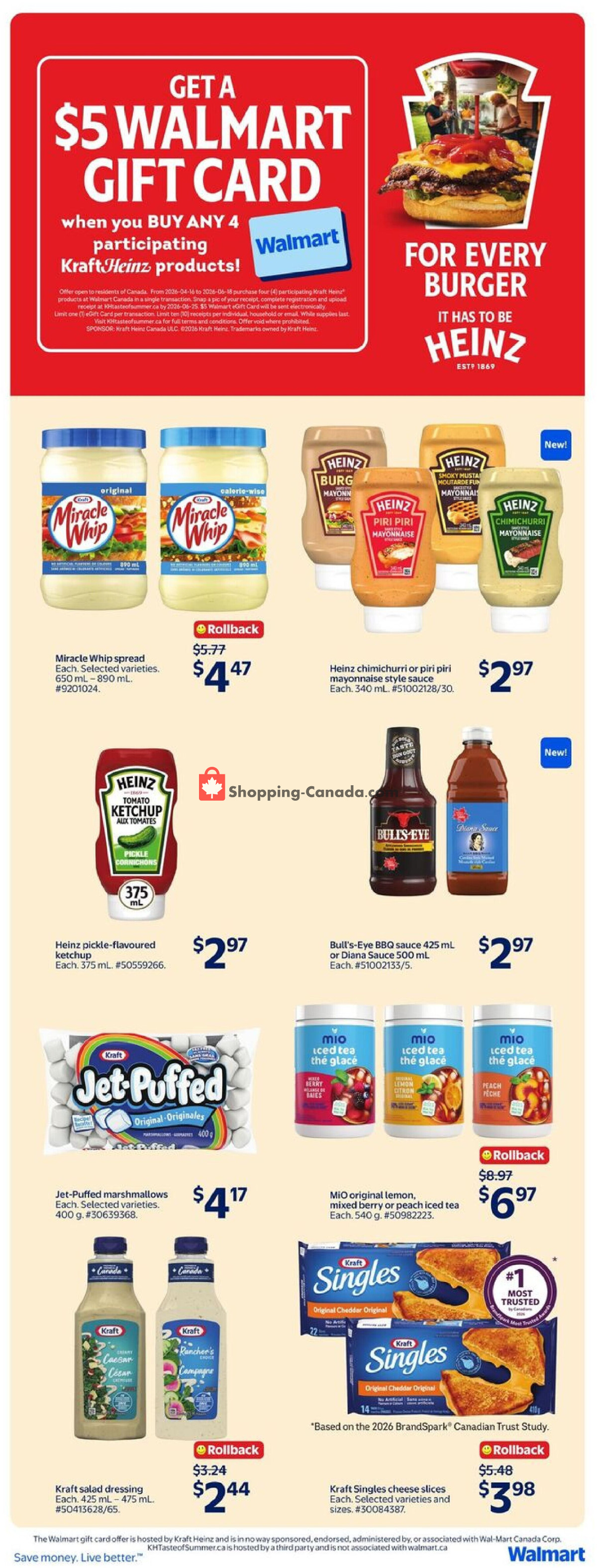 Walmart flyer from Thursday May 14, 2026 to Wednesday May 20, 2026 - page 22