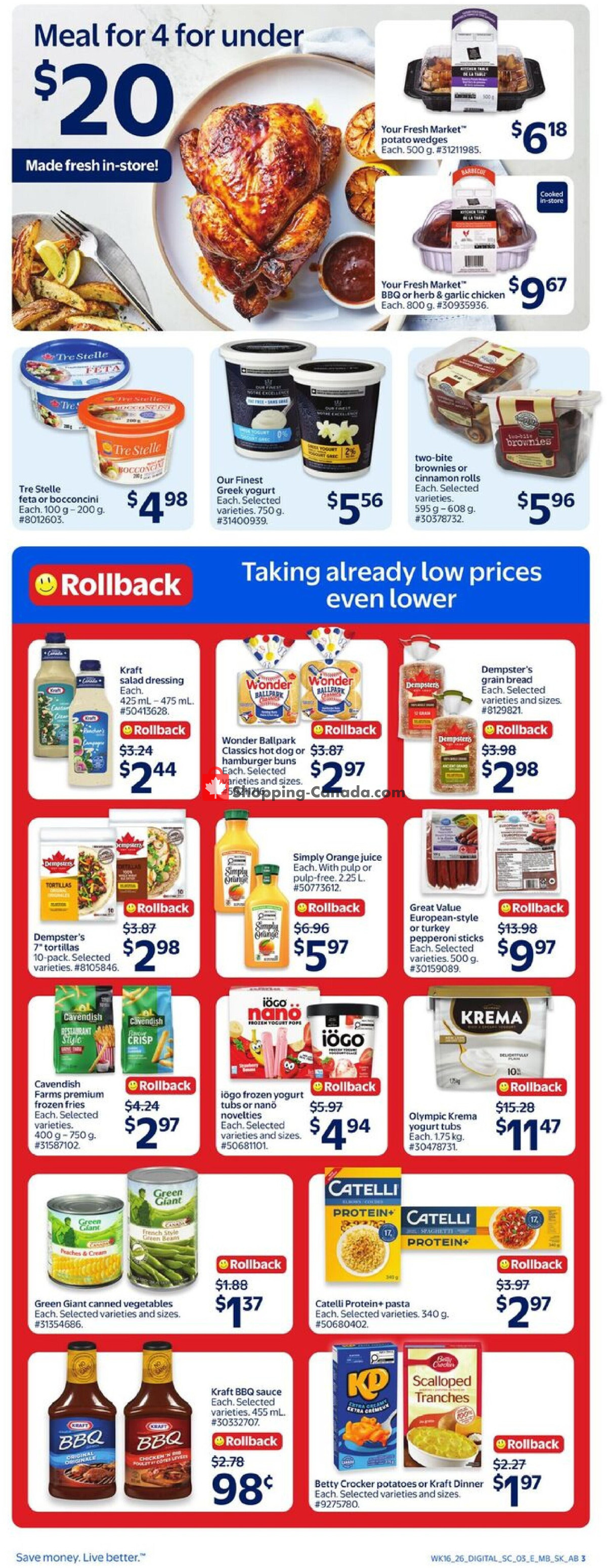 Walmart flyer from Thursday May 14, 2026 to Wednesday May 20, 2026 - page 6