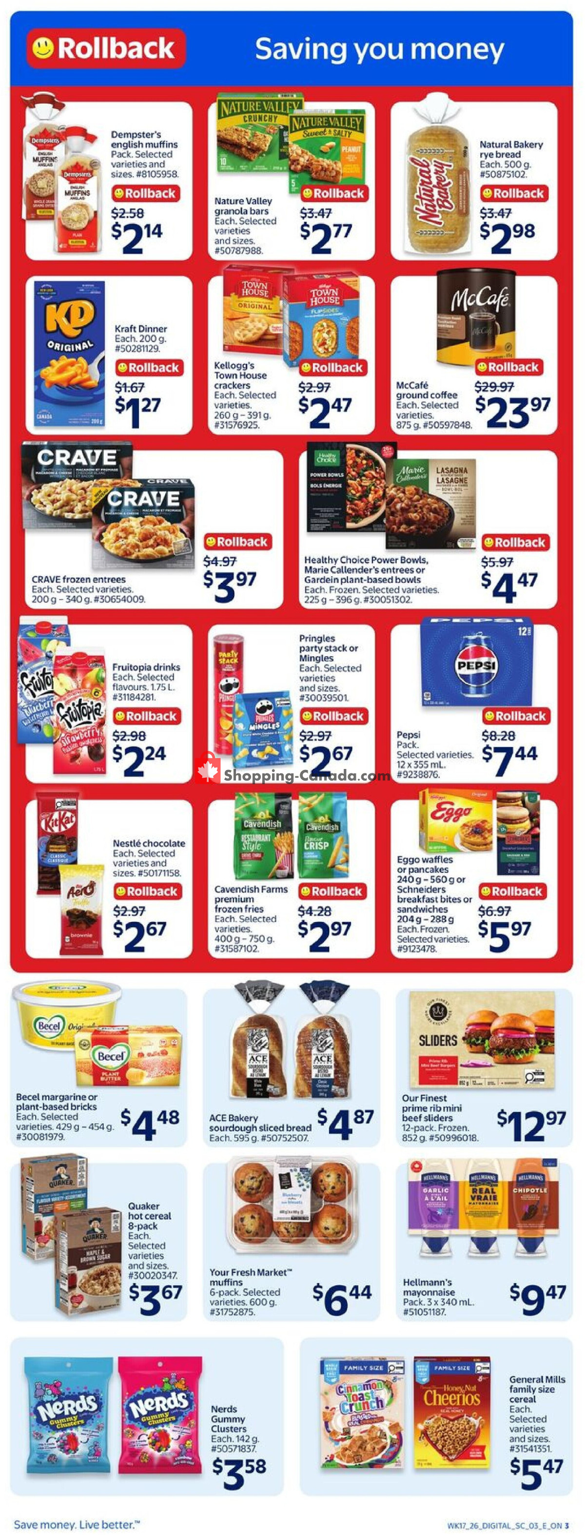 Walmart flyer from Thursday May 21, 2026 to Wednesday May 27, 2026 - page 6