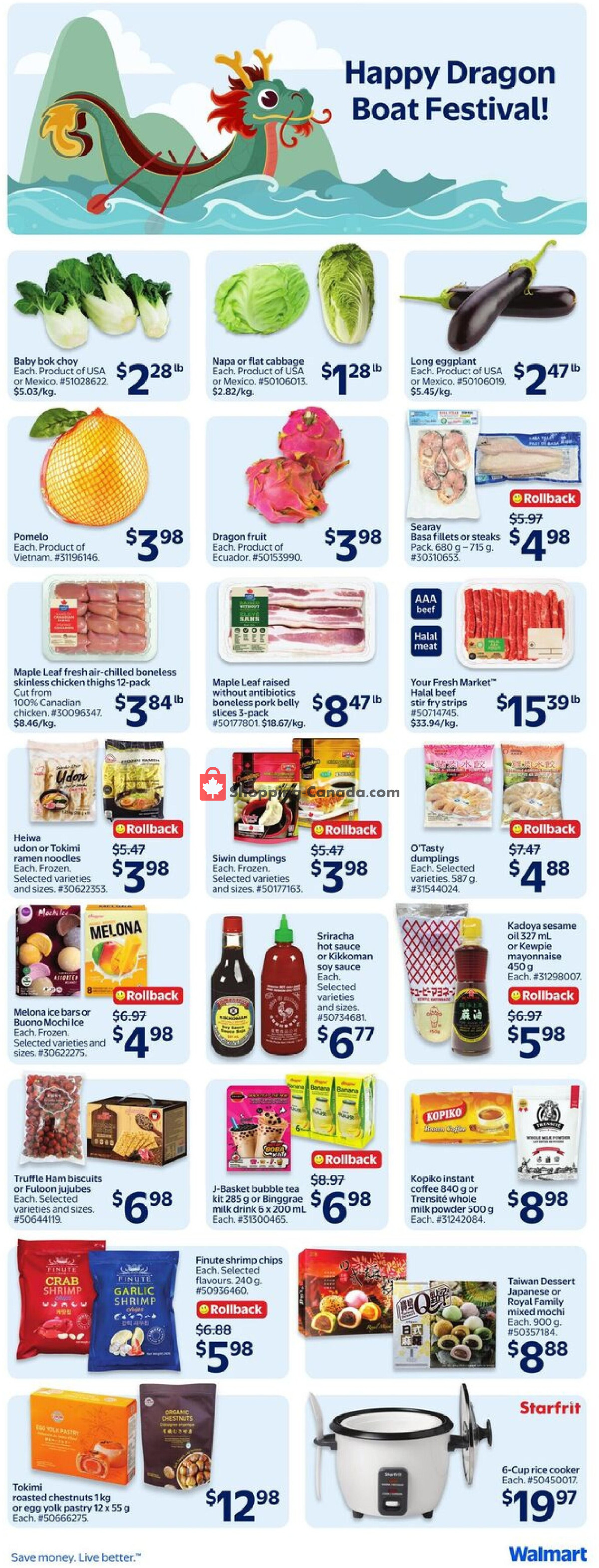 Walmart flyer from Thursday May 28, 2026 to Wednesday June 24, 2026 - page 2