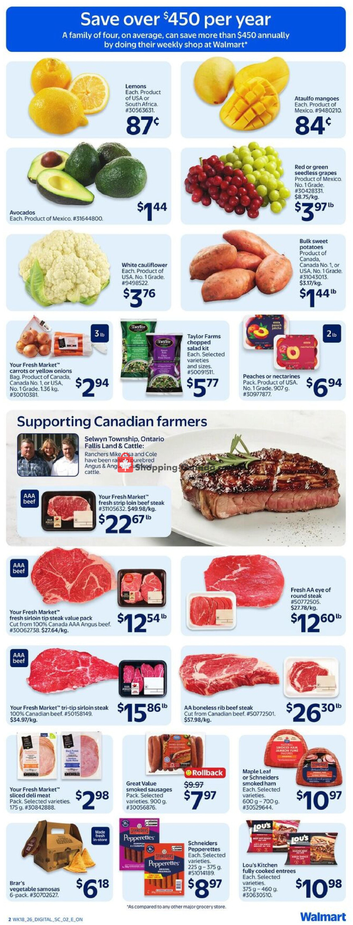 Walmart flyer from Thursday May 28, 2026 to Wednesday June 3, 2026 - page 7